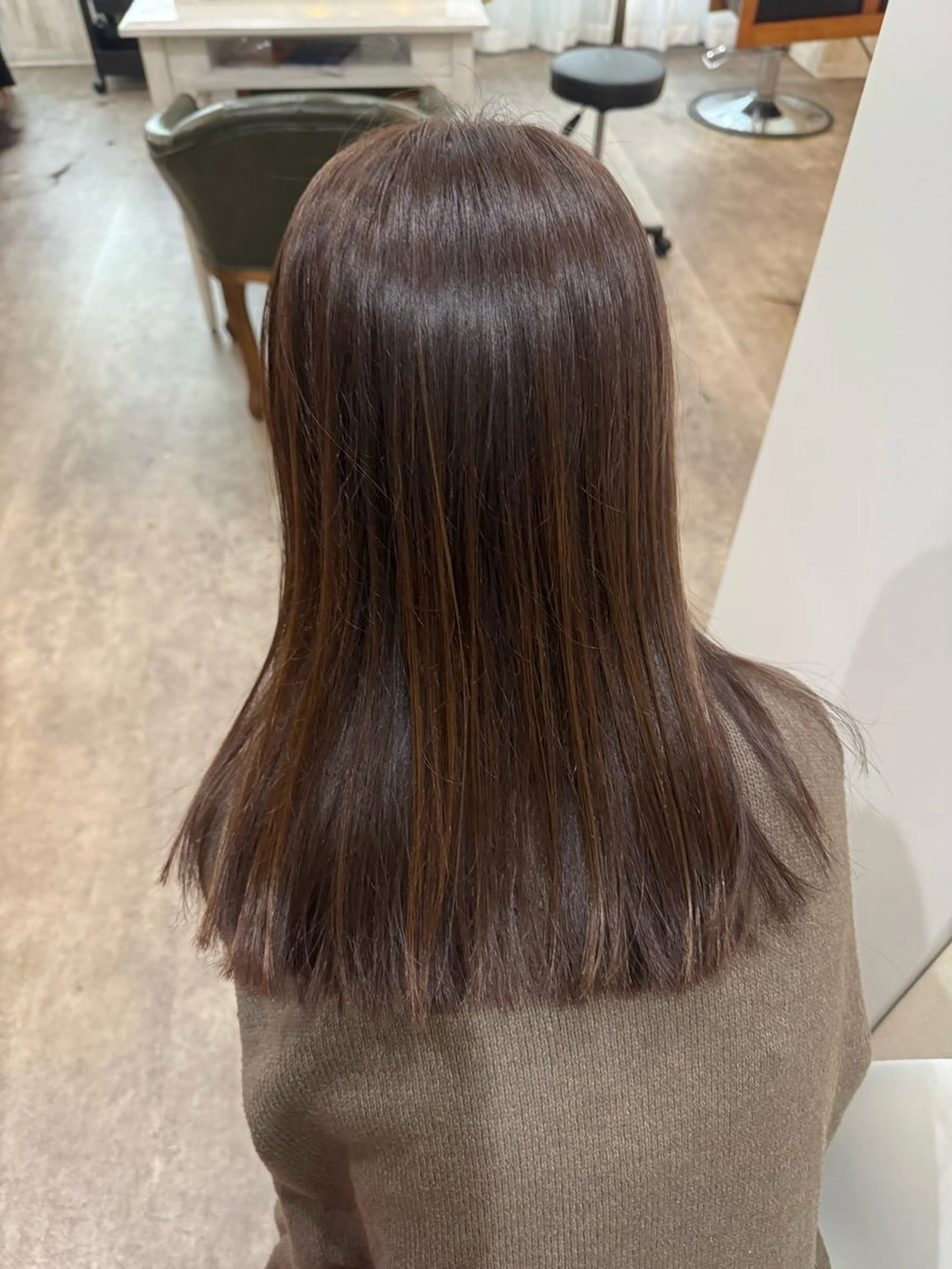 ミディアム カラー ブラウンカラー ショコラブラウン Fuu.by lupine所属・3日空きあり 🌟misatoのヘアスタイル