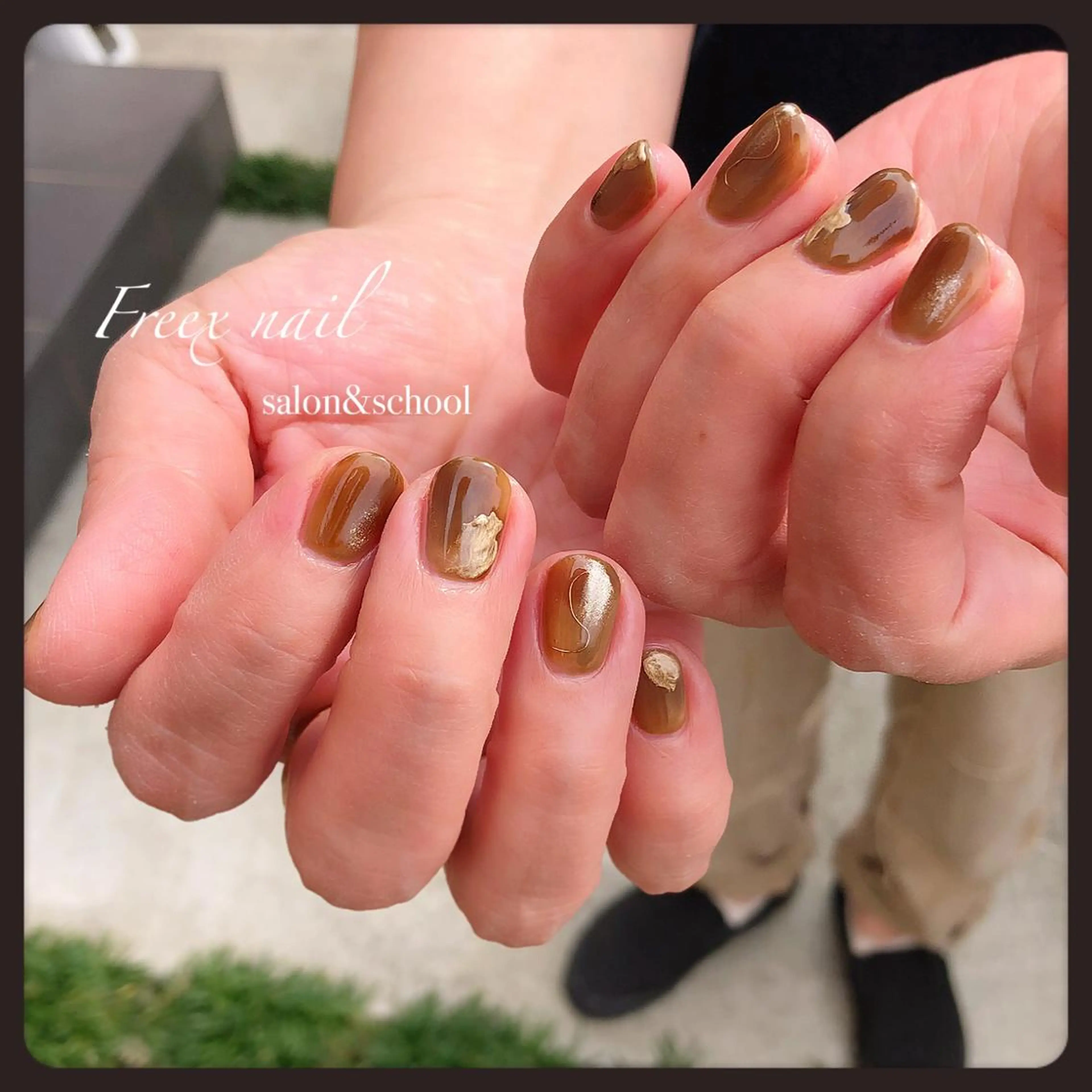 ネイル ニュアンスネイル ハンドネイル ハンドケア freex nail /ニュアンス/個性派のネイルデザイン