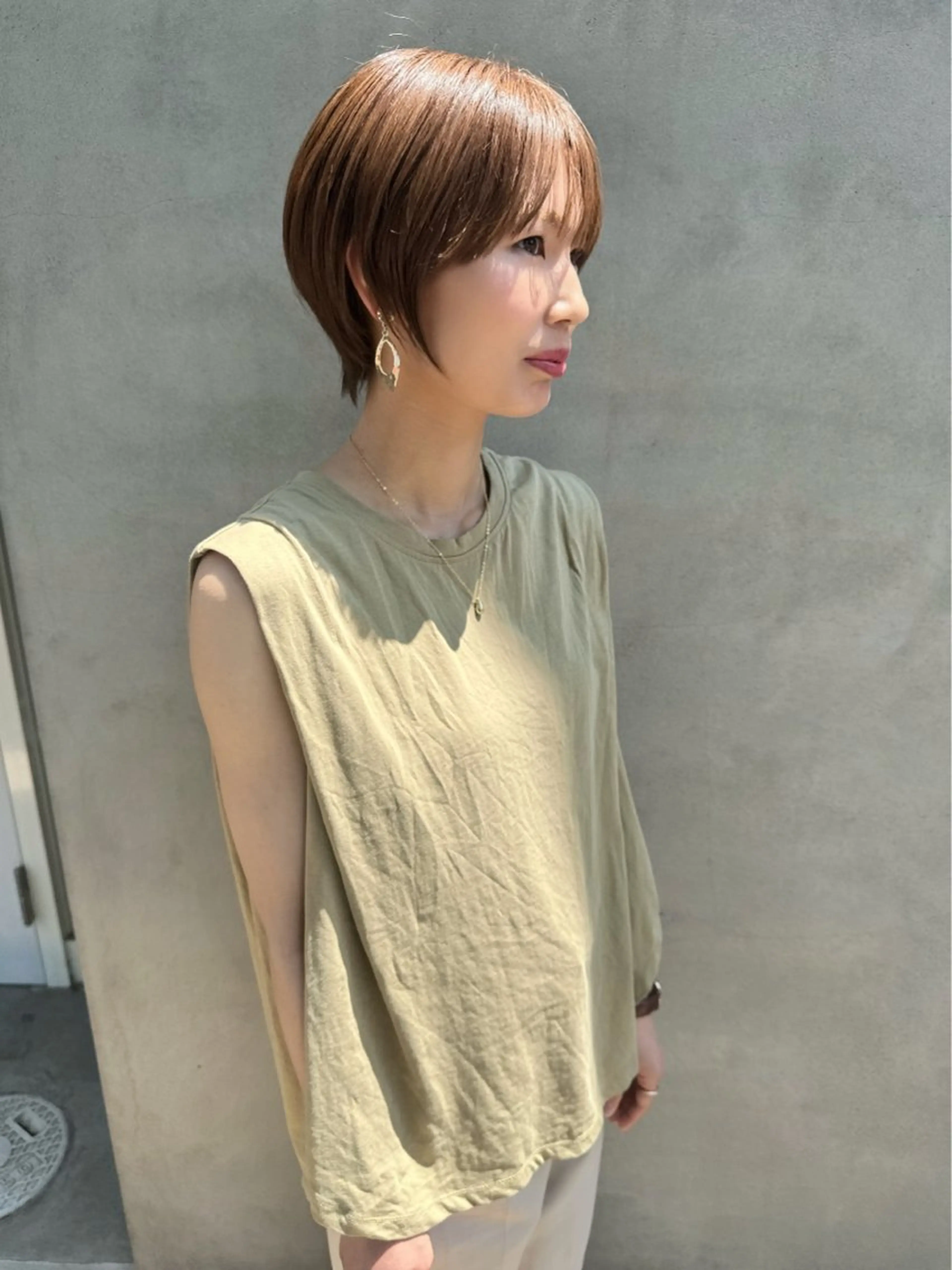 ショート カット ヘアカラー トリートメント 【店長】Lond山本 大輔のヘアスタイル