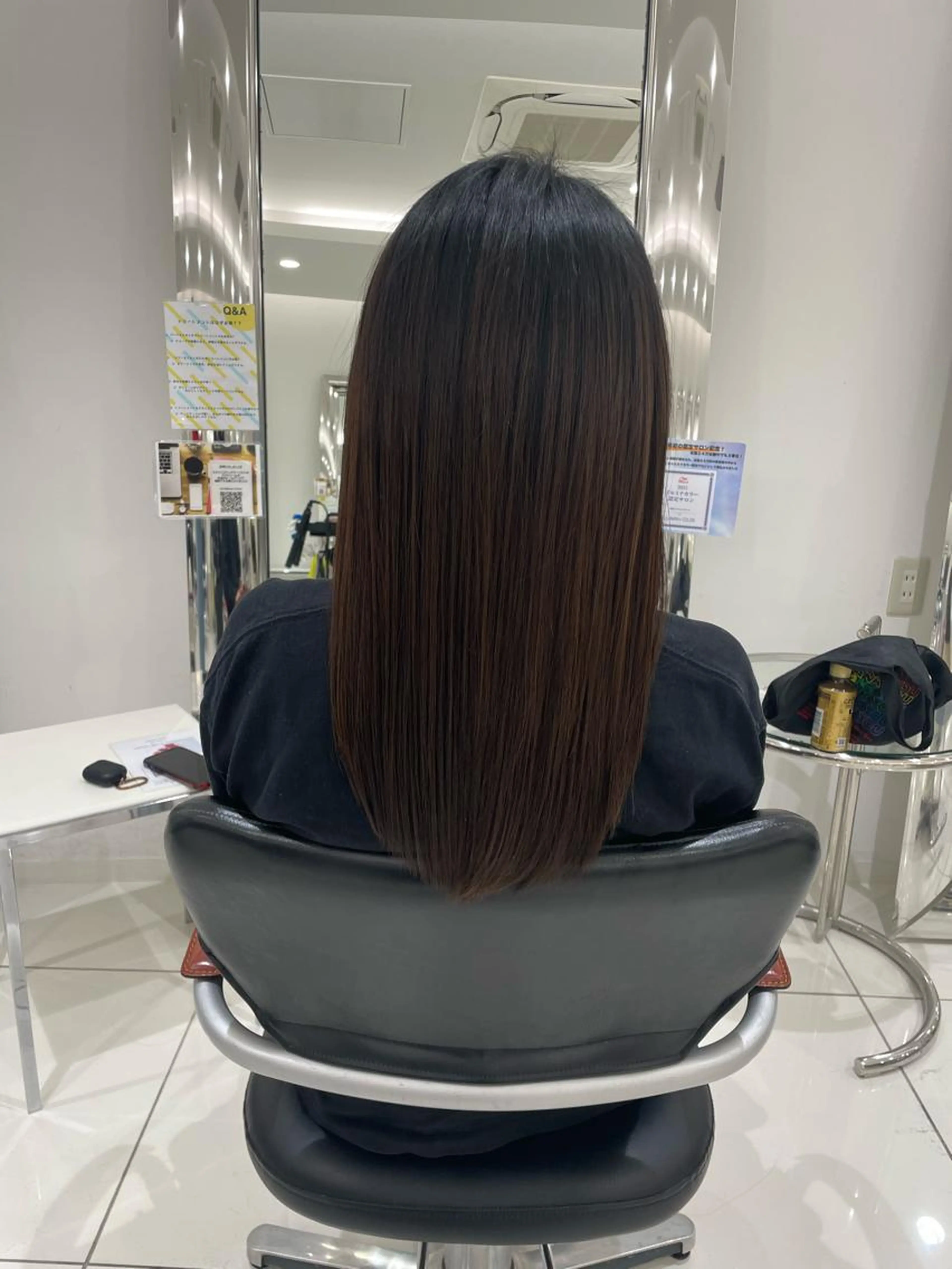 酸熱トリートメント＋ヘアセットの写真