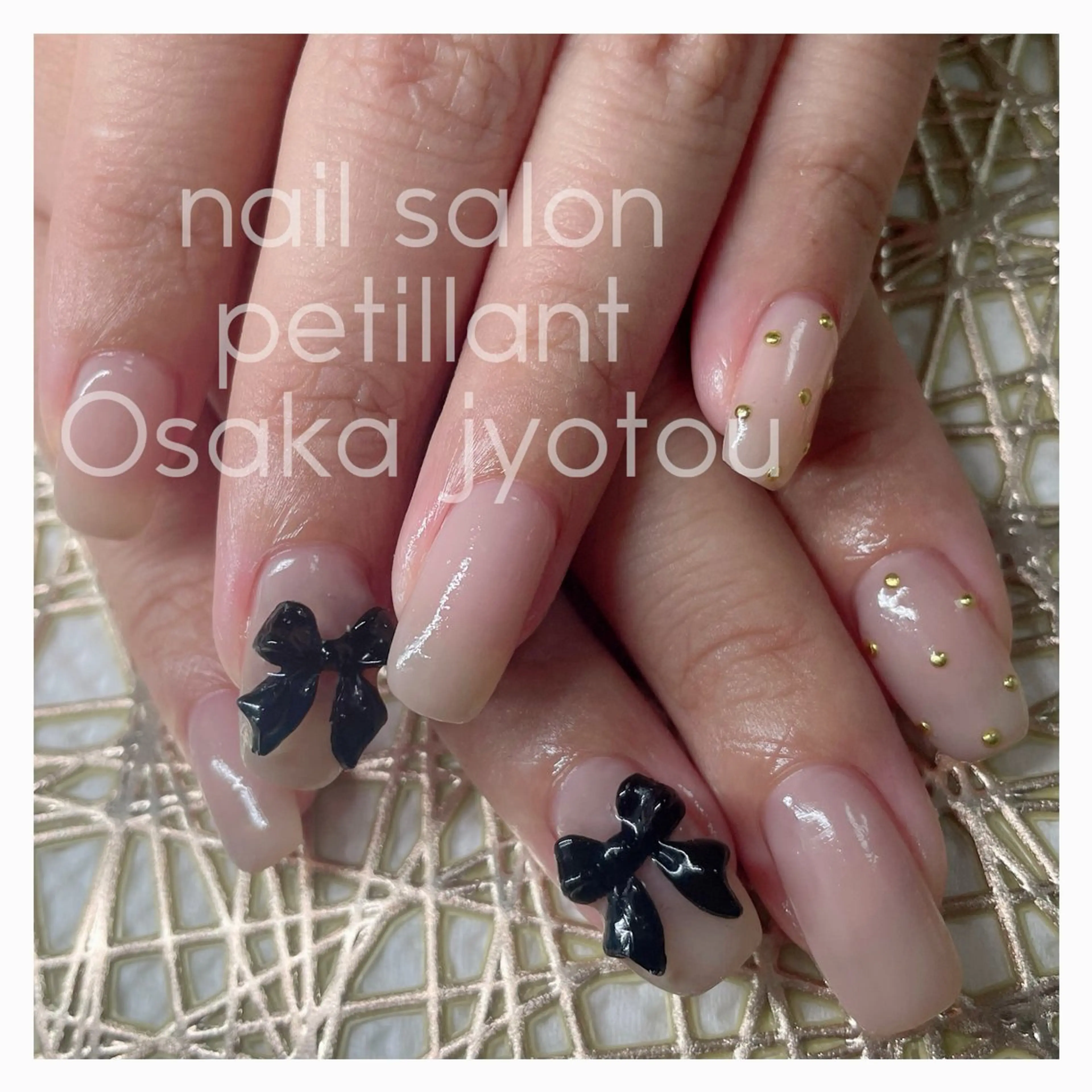 ネイル 長さ出し nail salon petillantのネイルデザイン