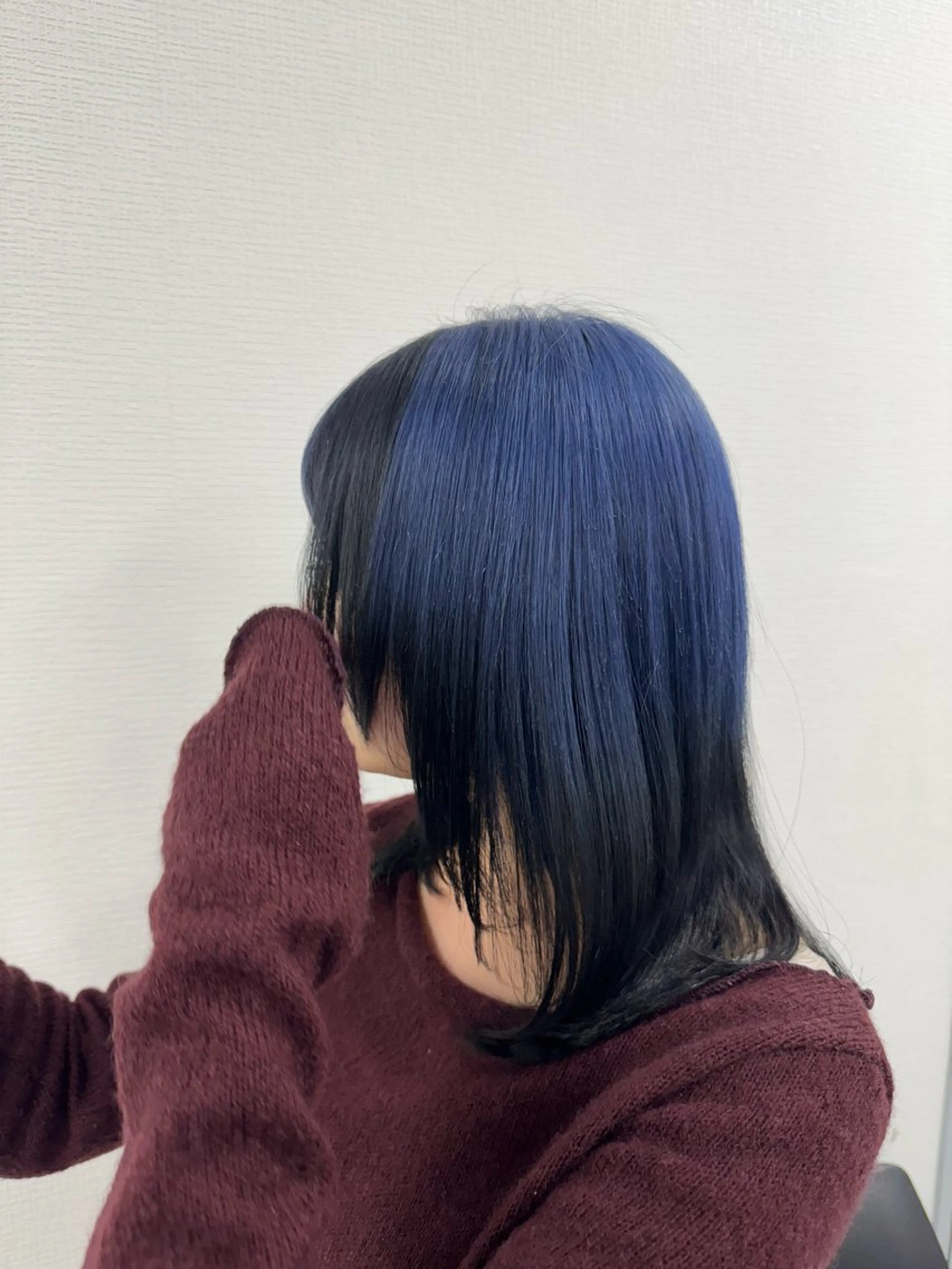 ミディアム カラー ヘアカラー 🧁透明感×モテ💞 WカラーNanamiのヘアスタイル