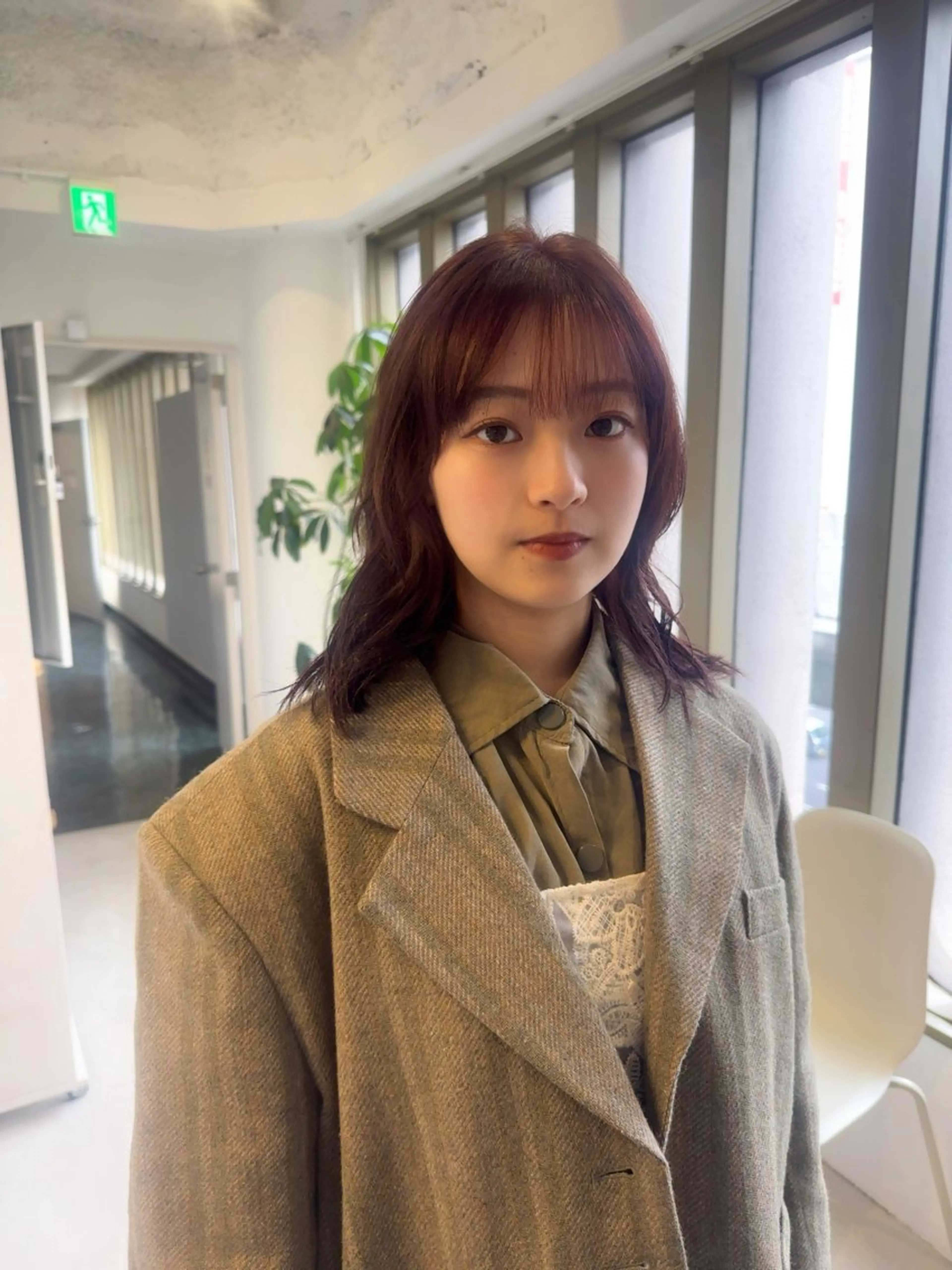 ミディアム ヘアカラー 🌶F-CODE RINA🌶のヘアスタイル