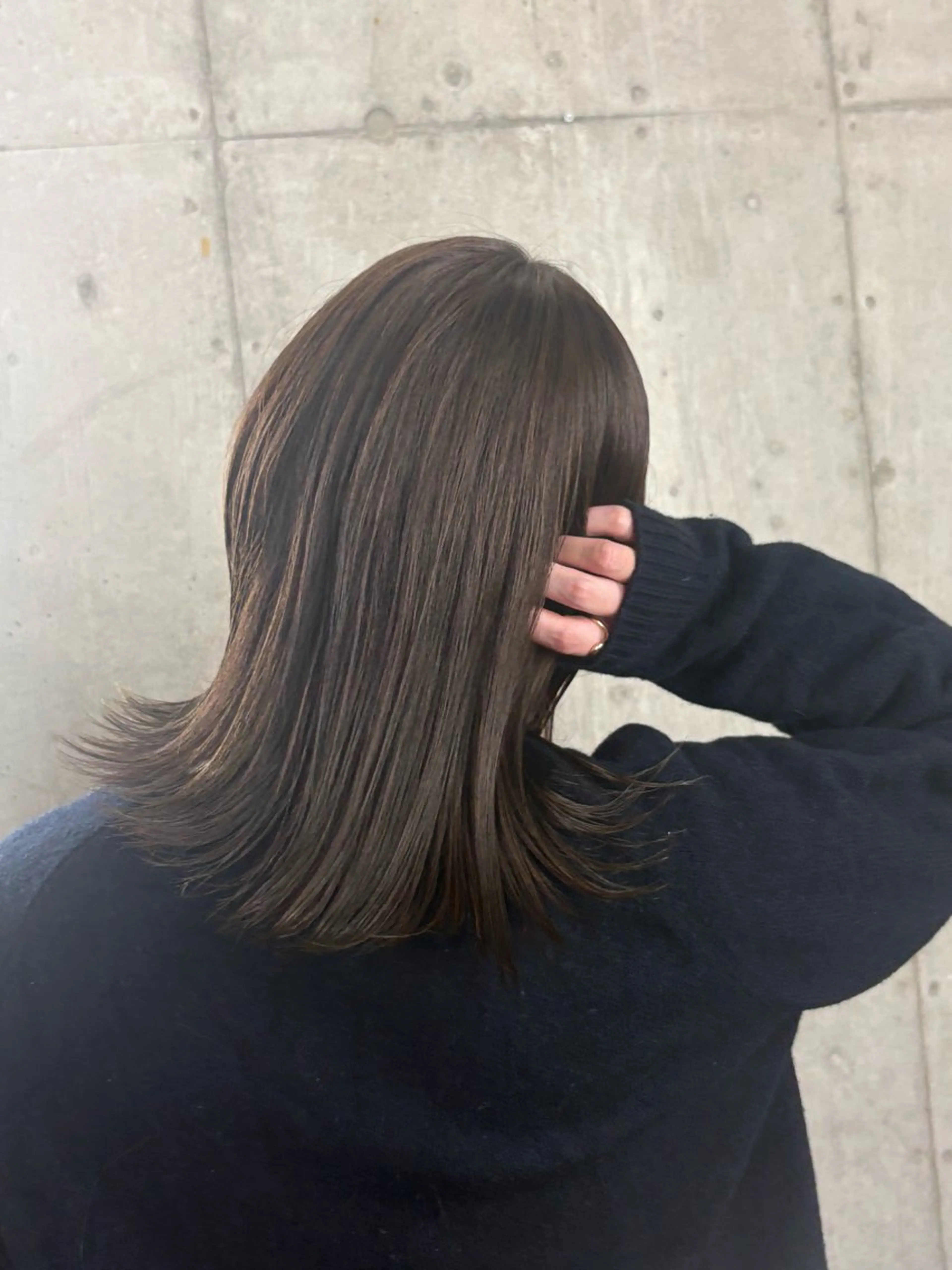 ミディアム カラー ヘアカラー 加藤志保 🎗️🫧モデル募集のヘアスタイル