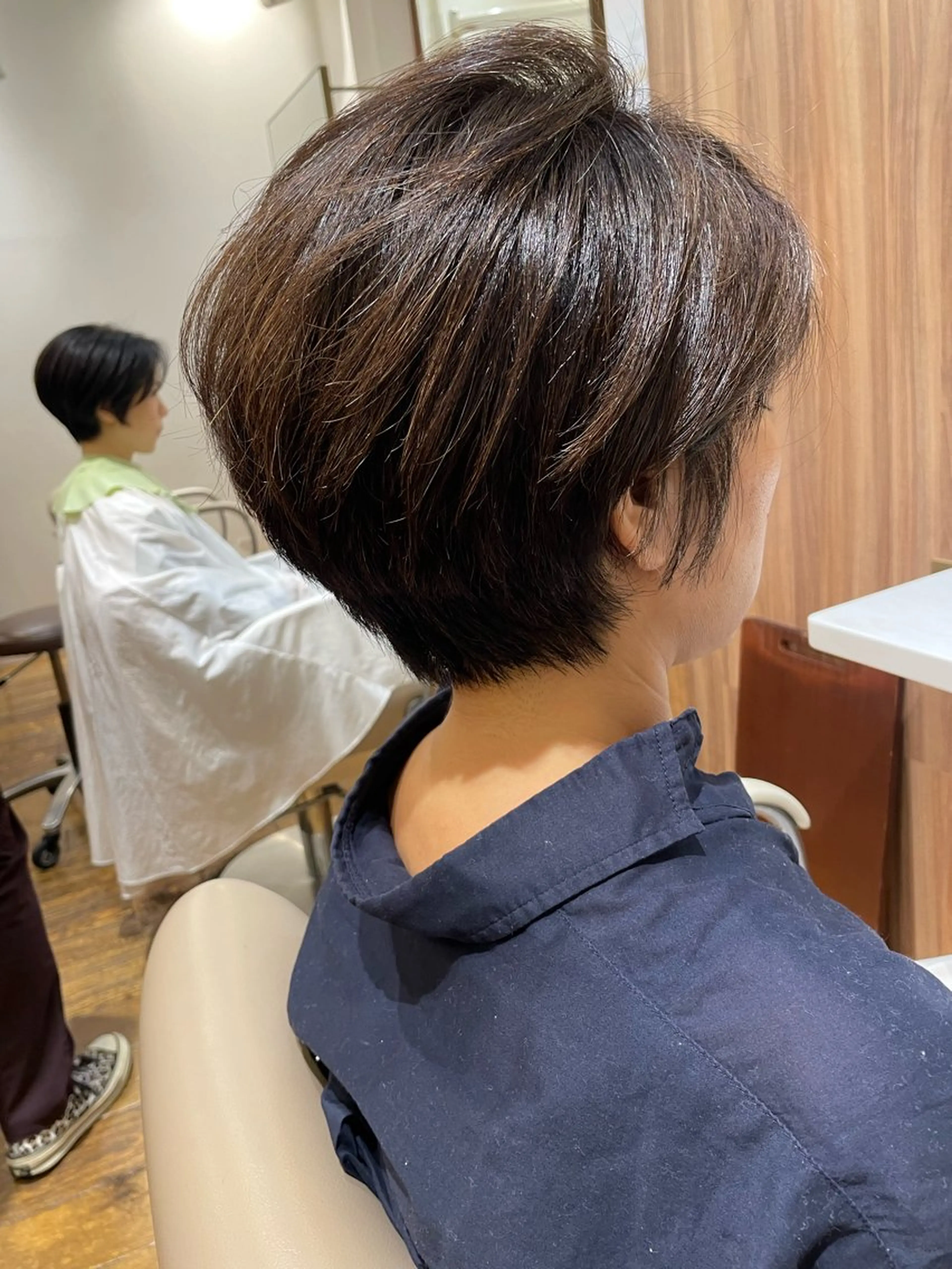 ショート ボブ ホノカのヘアスタイル