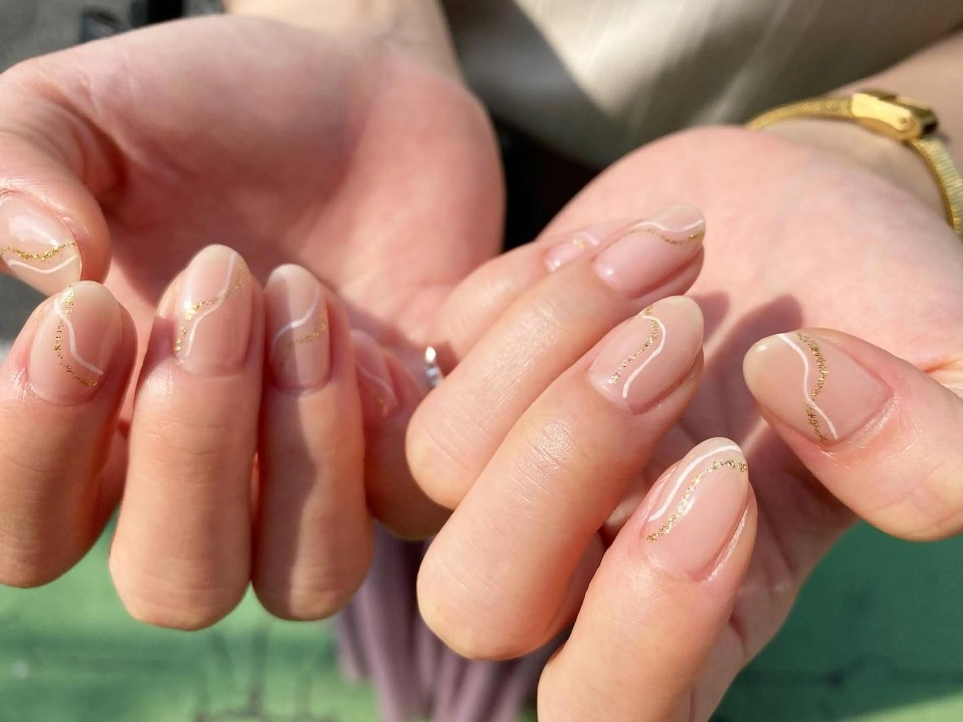 ネイル シンプルネイル ハンドネイル 表参道colore店 REICAのネイルデザイン