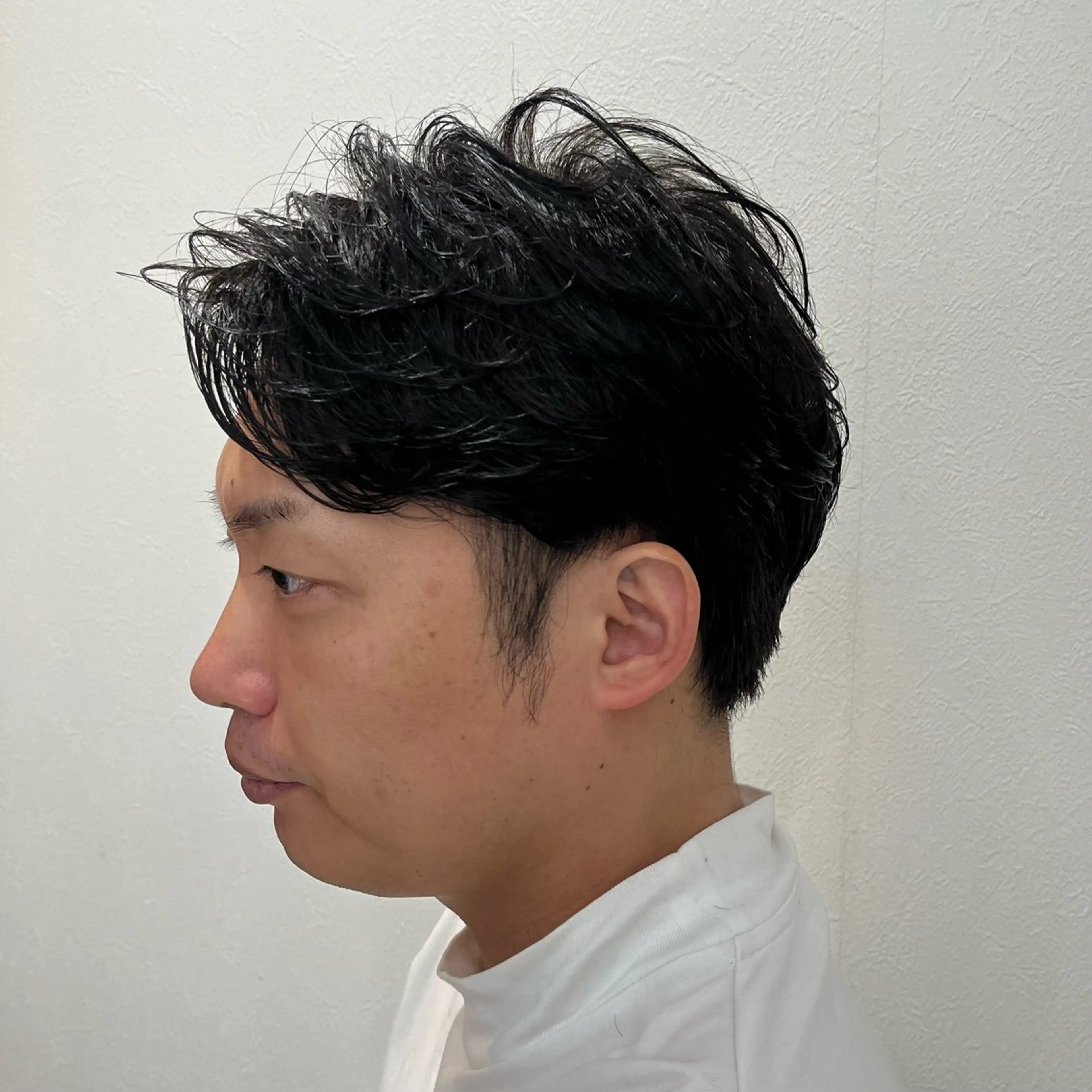 メンズ カット ブリーチなし 暖色カラー/井上あいのヘアスタイル