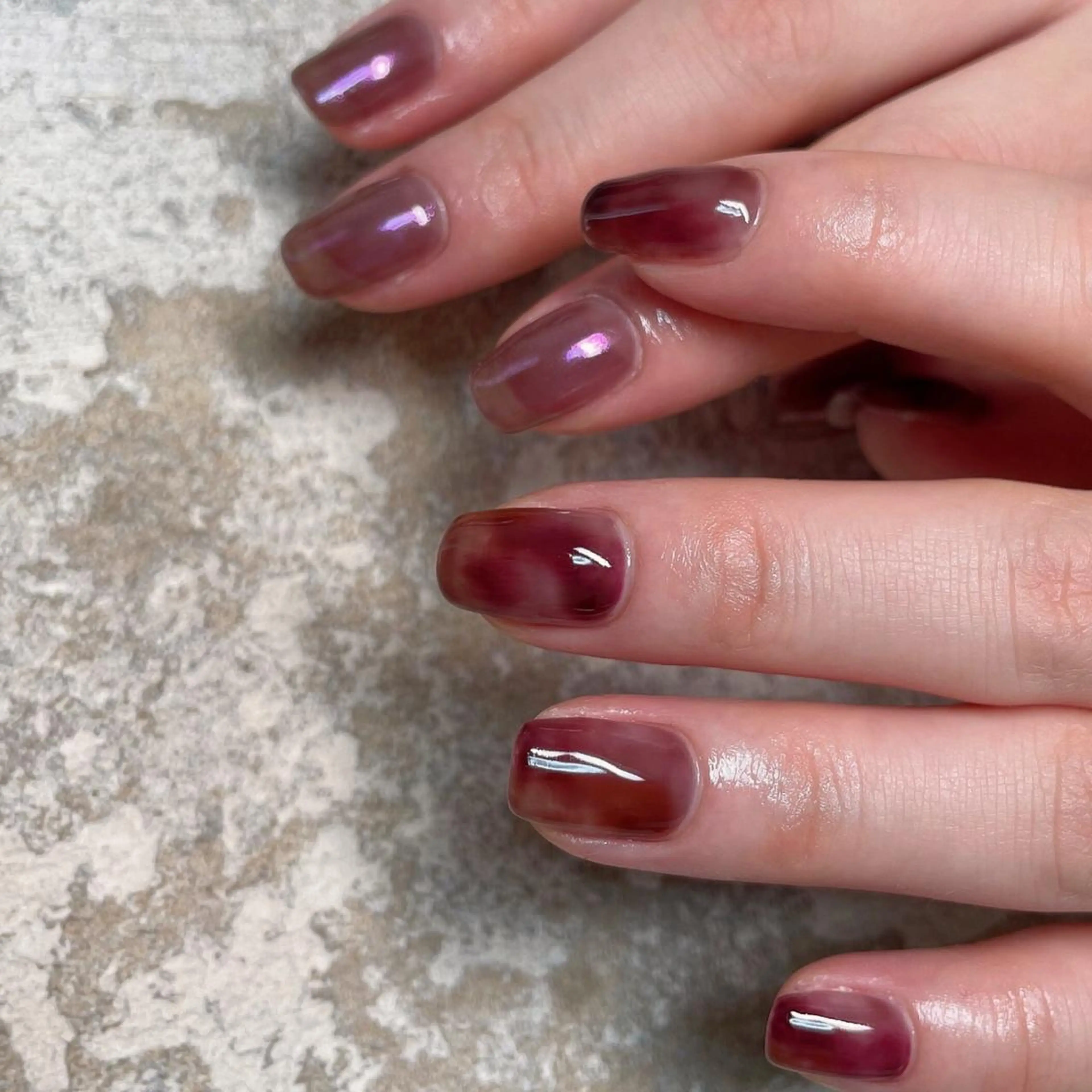 ネイル ニュアンスネイル ハンドネイル lilbondir. chiharuのネイルデザイン
