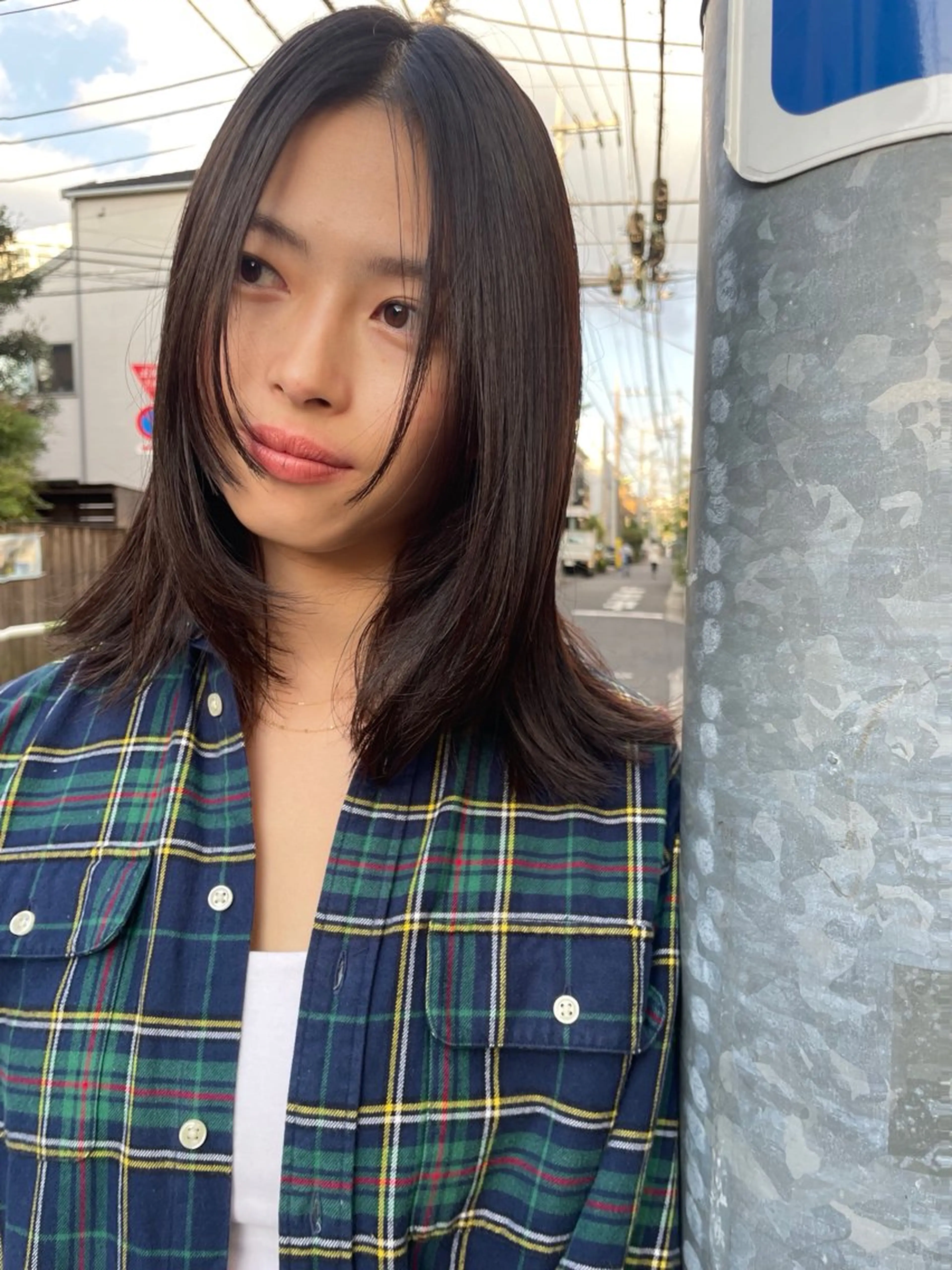 ミディアム ミディアムレイヤー レイヤーカット 森田 博樹のヘアスタイル