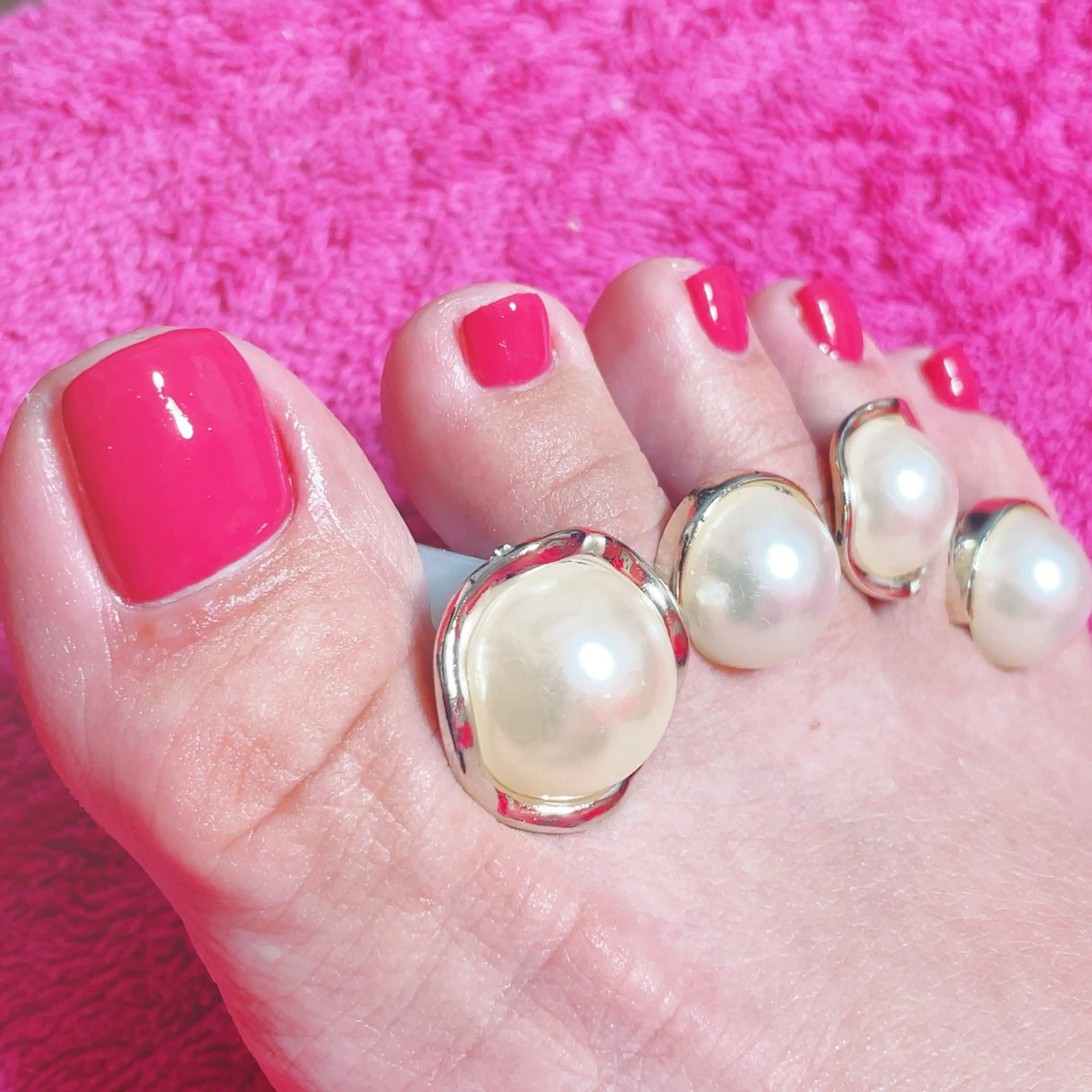 ネイル フットネイル 樫村 美波のネイルデザイン