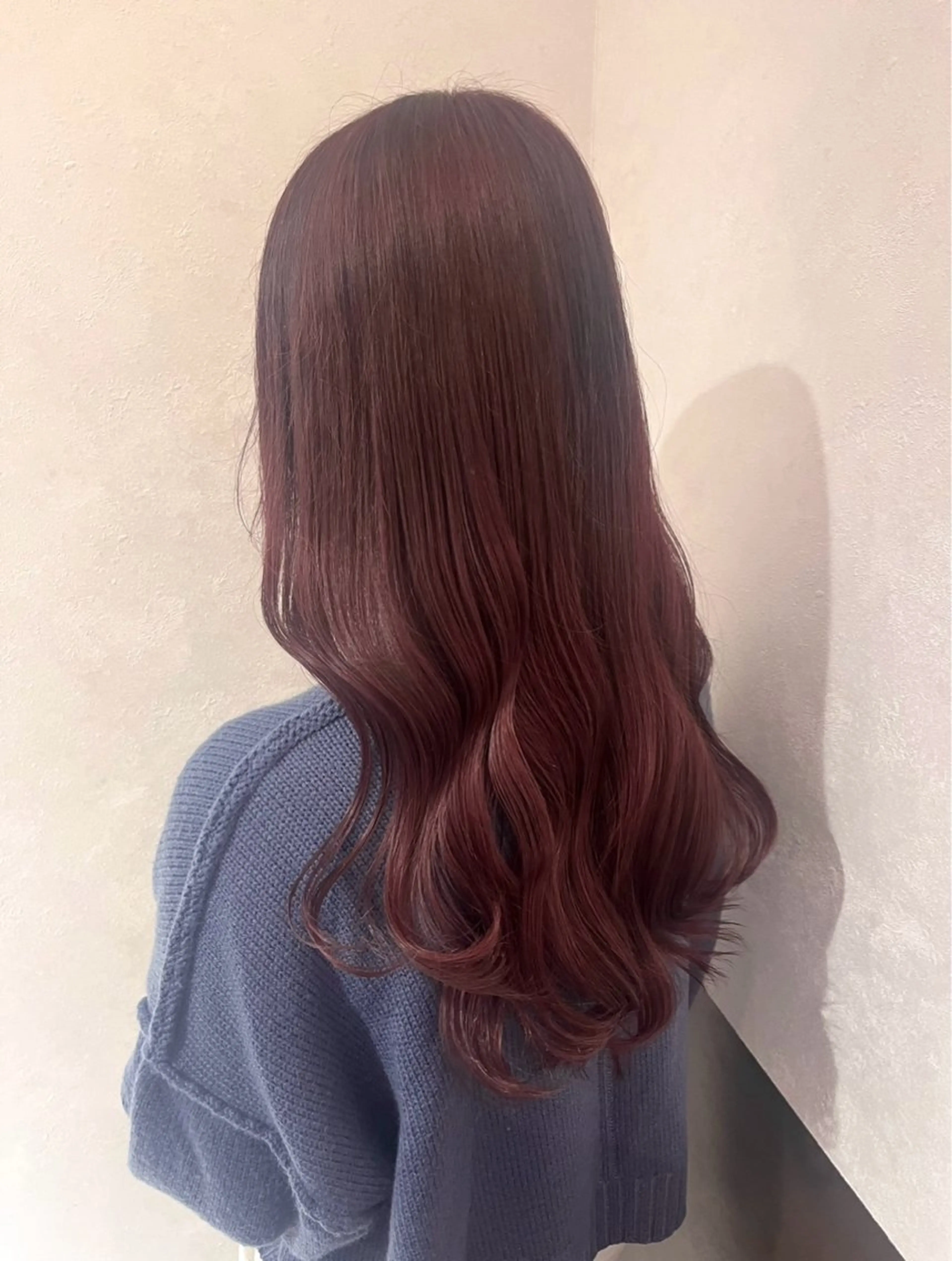 ロング カラー ブラウンカラー ピンクカラー ピンクブラウン 🍯透明感カラー MANA🍯のヘアスタイル