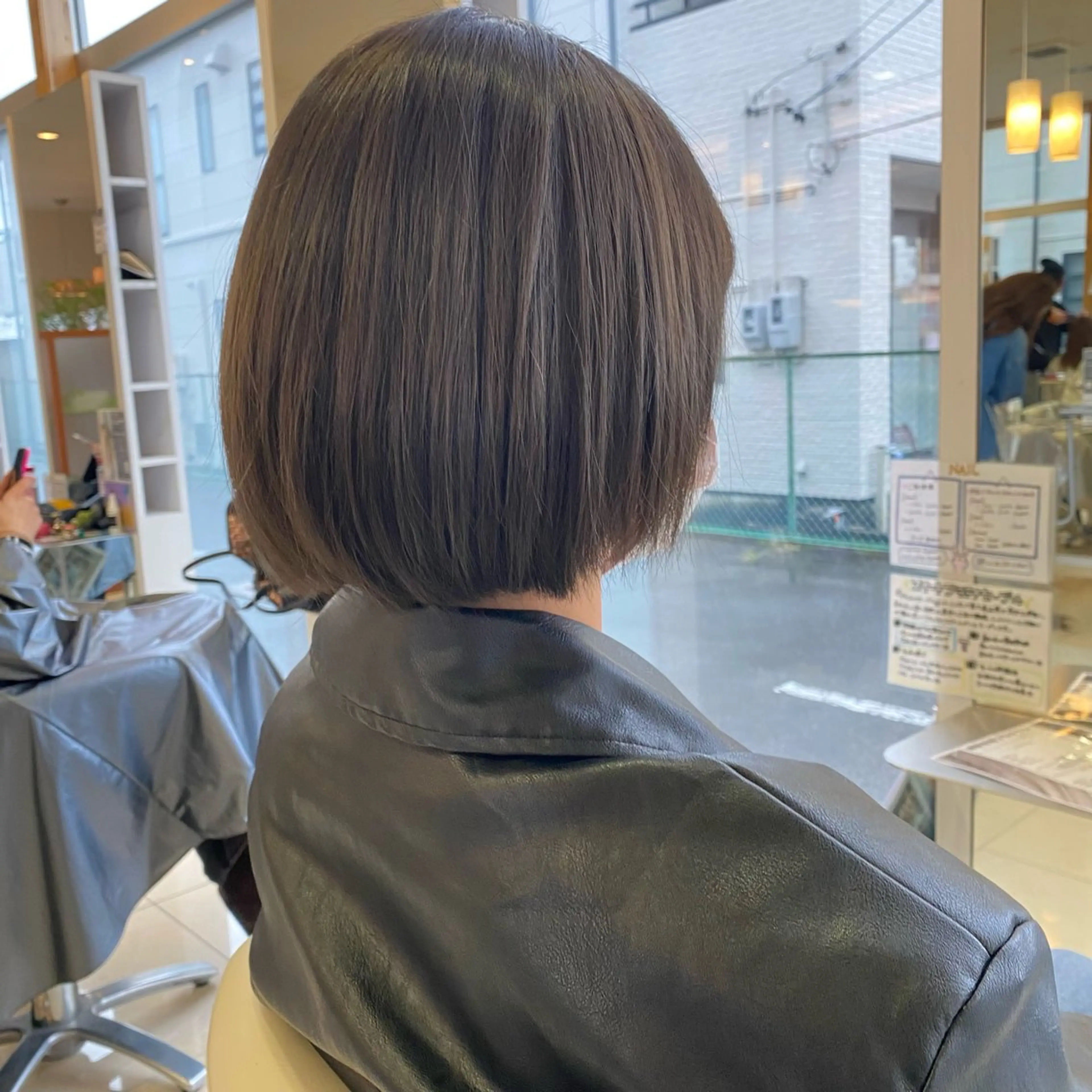 カラー ベージュカラー 透明感カラー 💖改善カラー 板倉百花💖のヘアスタイル