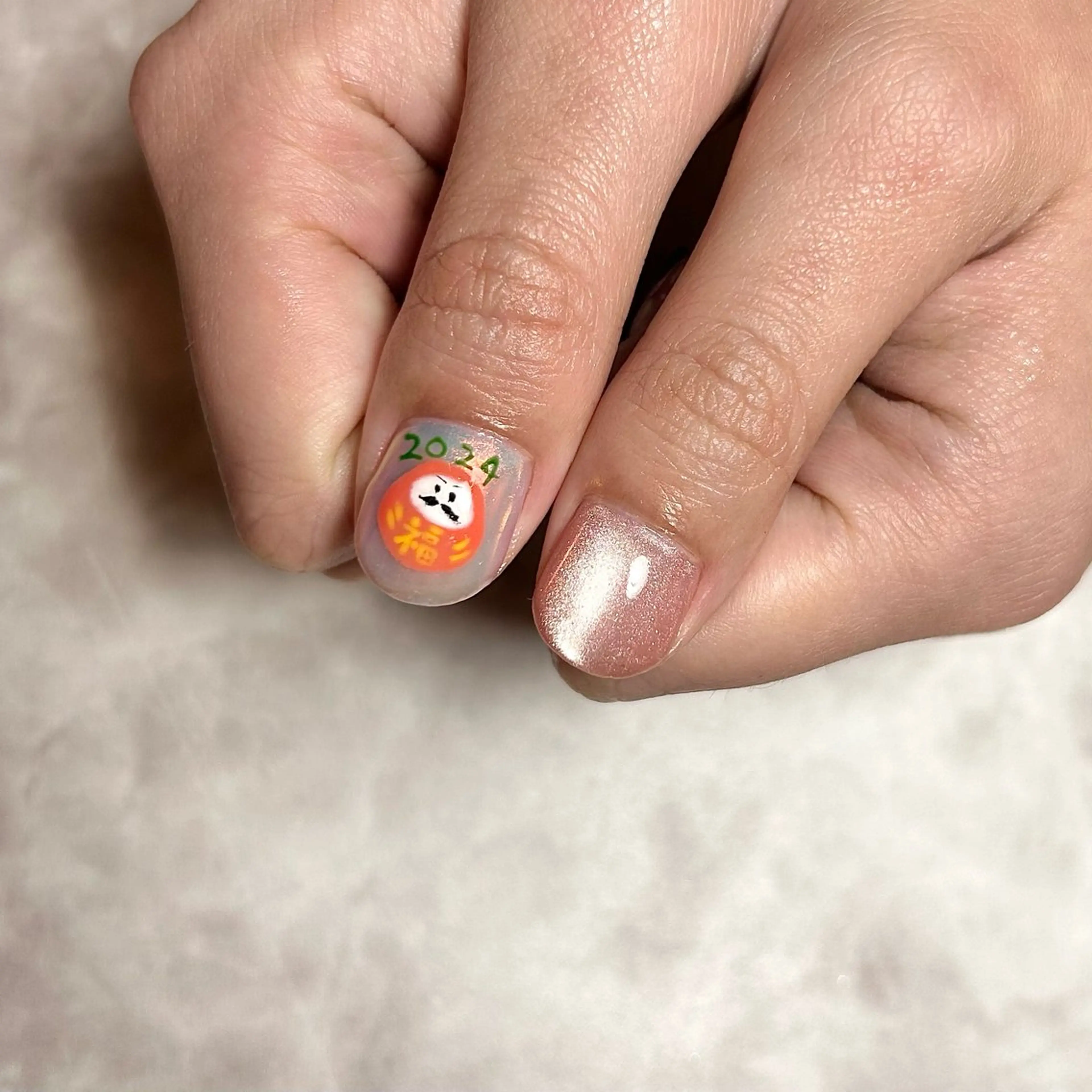 ネイル アートネイル マグネットネイル 持ち込み nail salon amyのネイルデザイン