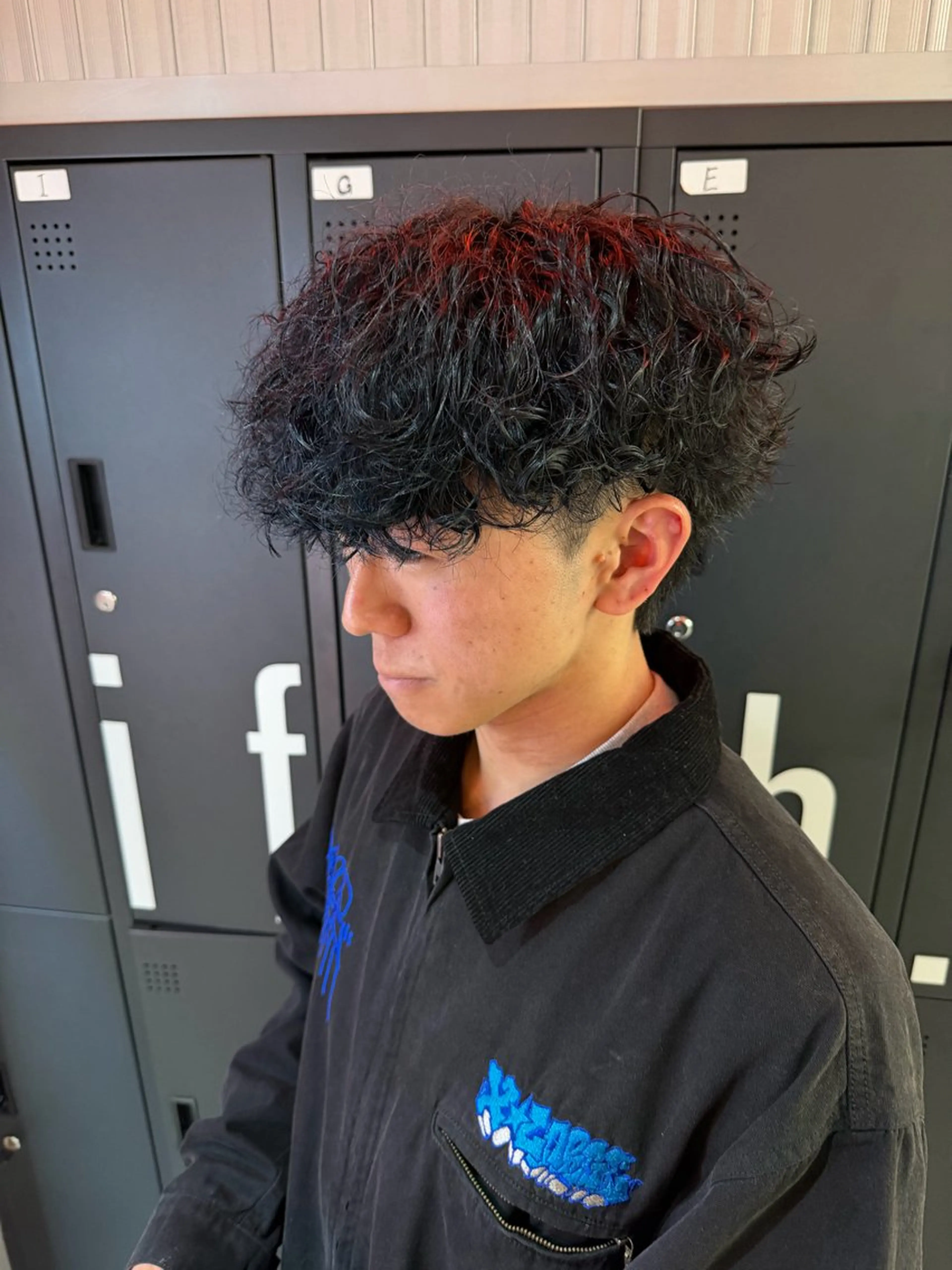 カラー パーマ メンズ カット ヘアカラー パーマ 町田エリアＮｏ．１/ パーマ特化/太田京希のヘアスタイル