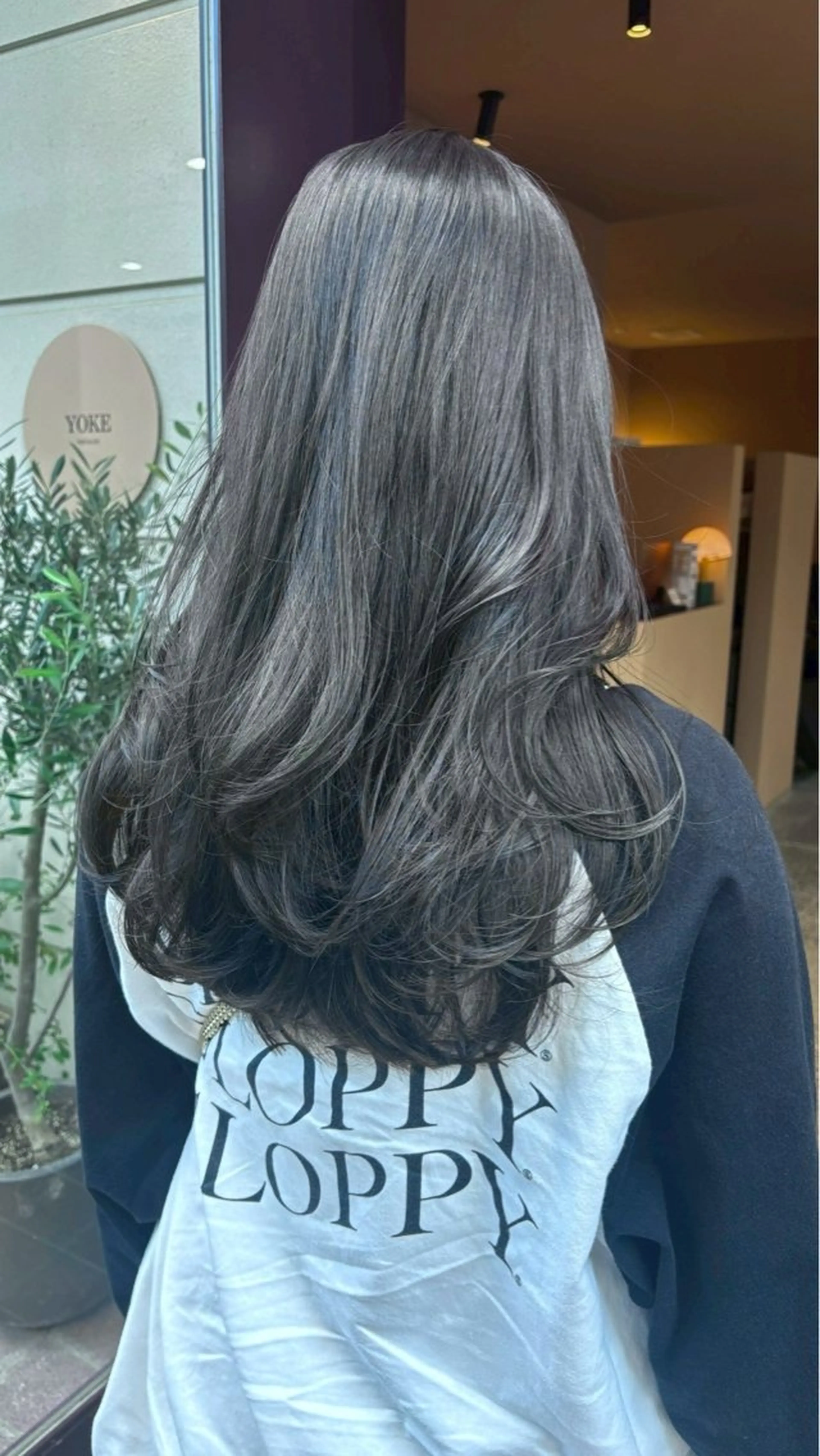 カラー YOKE /桃山台 /iori‎✦.˚◦のヘアスタイル