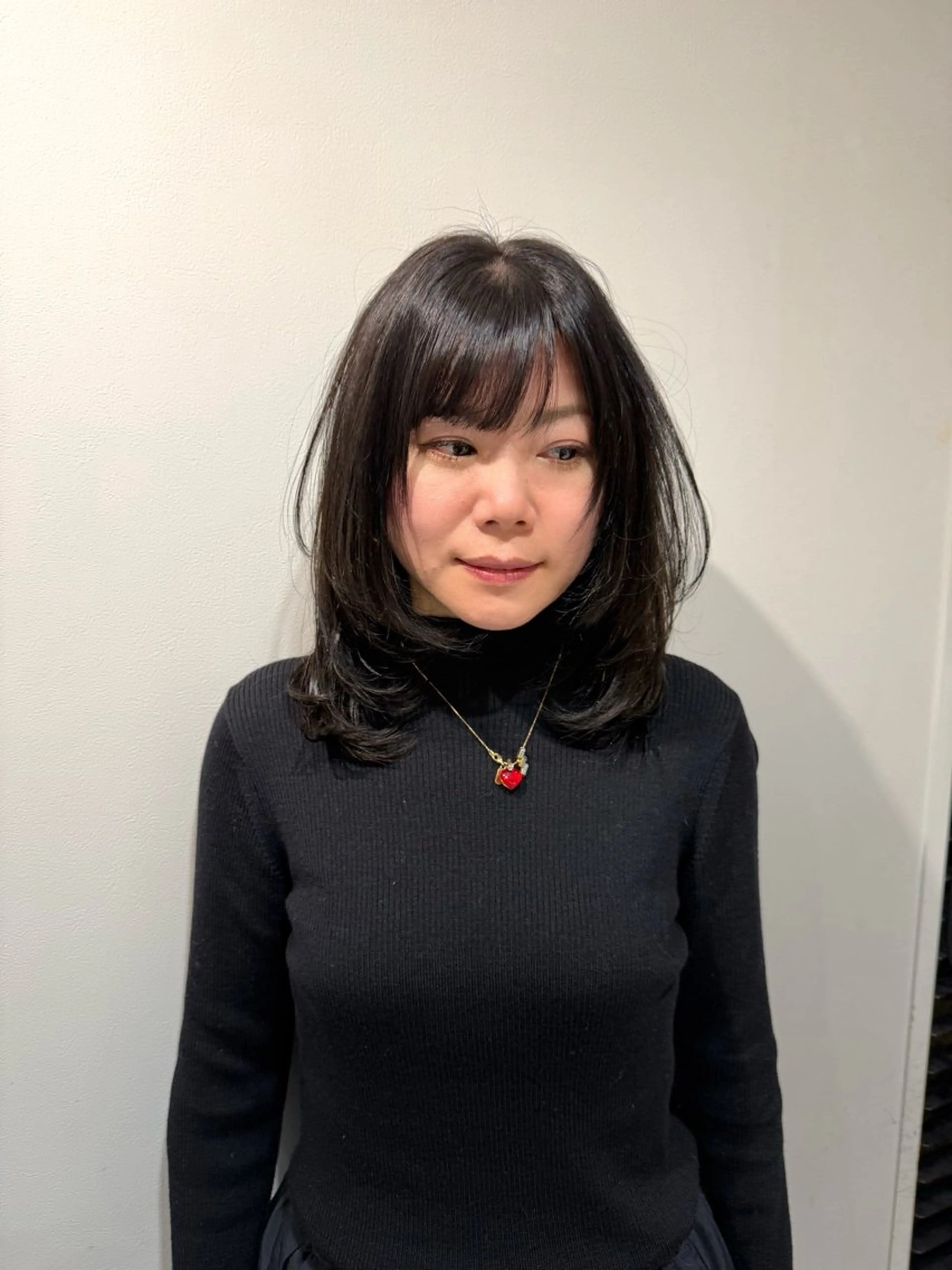 ミディアム カラー カット ヘアカラー matsuri 🪽ボブカットのヘアスタイル