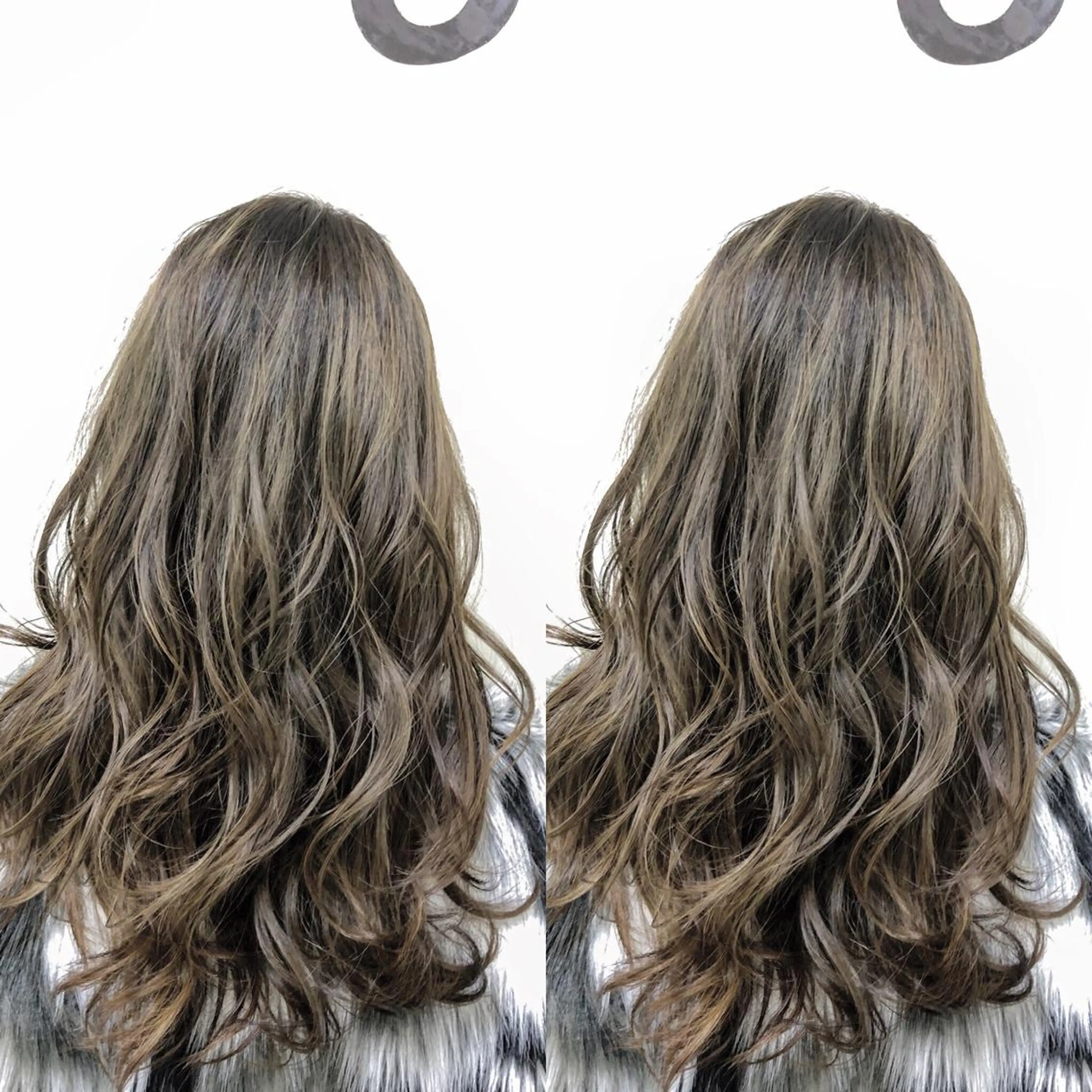 ロング カラー ヘアアレンジ グレージュ 綺麗な髪質にしたい方 限定🌈清水　祥のヘアスタイル