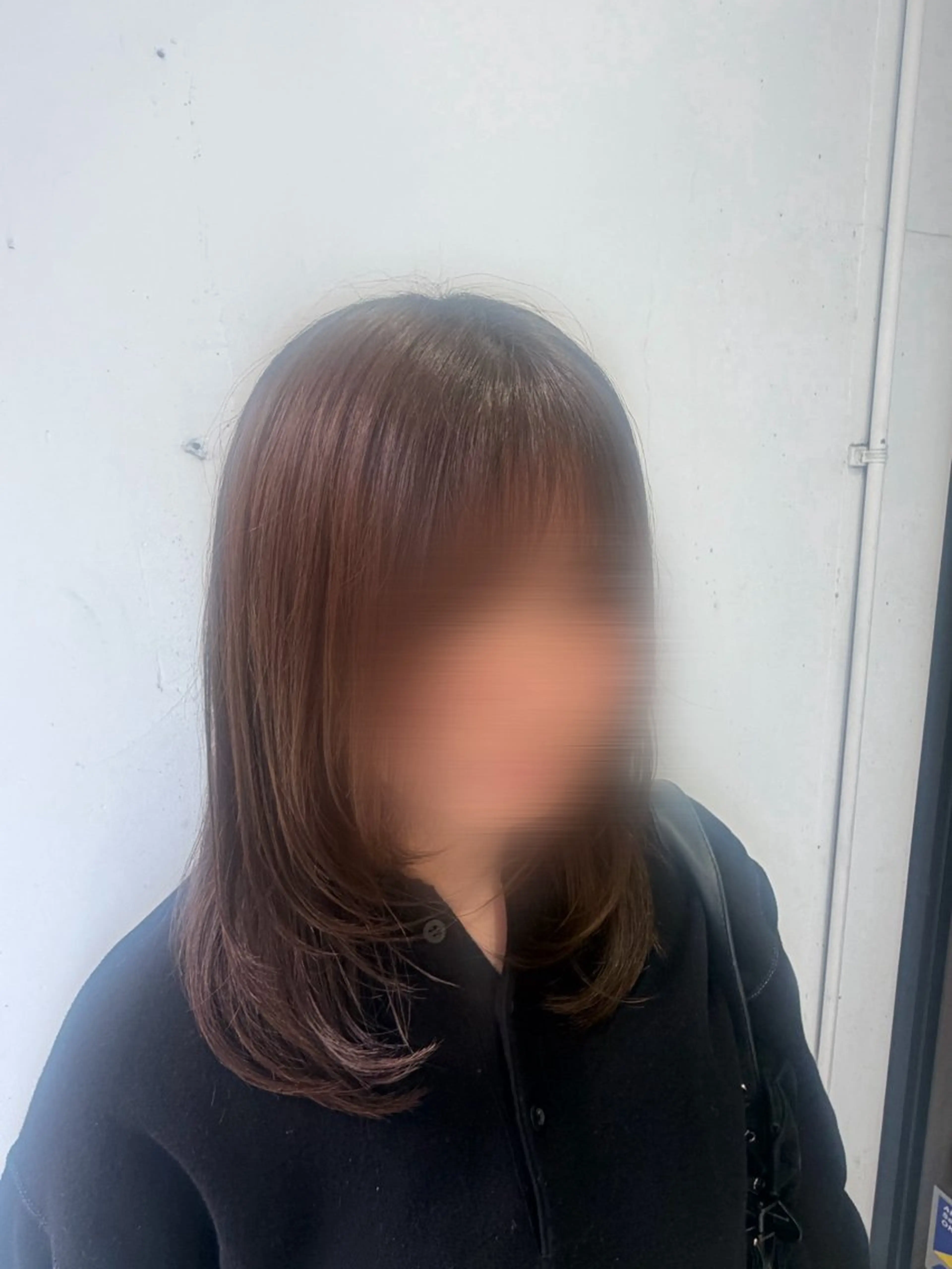 ミディアム 【無料】カット いながわゆあのヘアスタイル