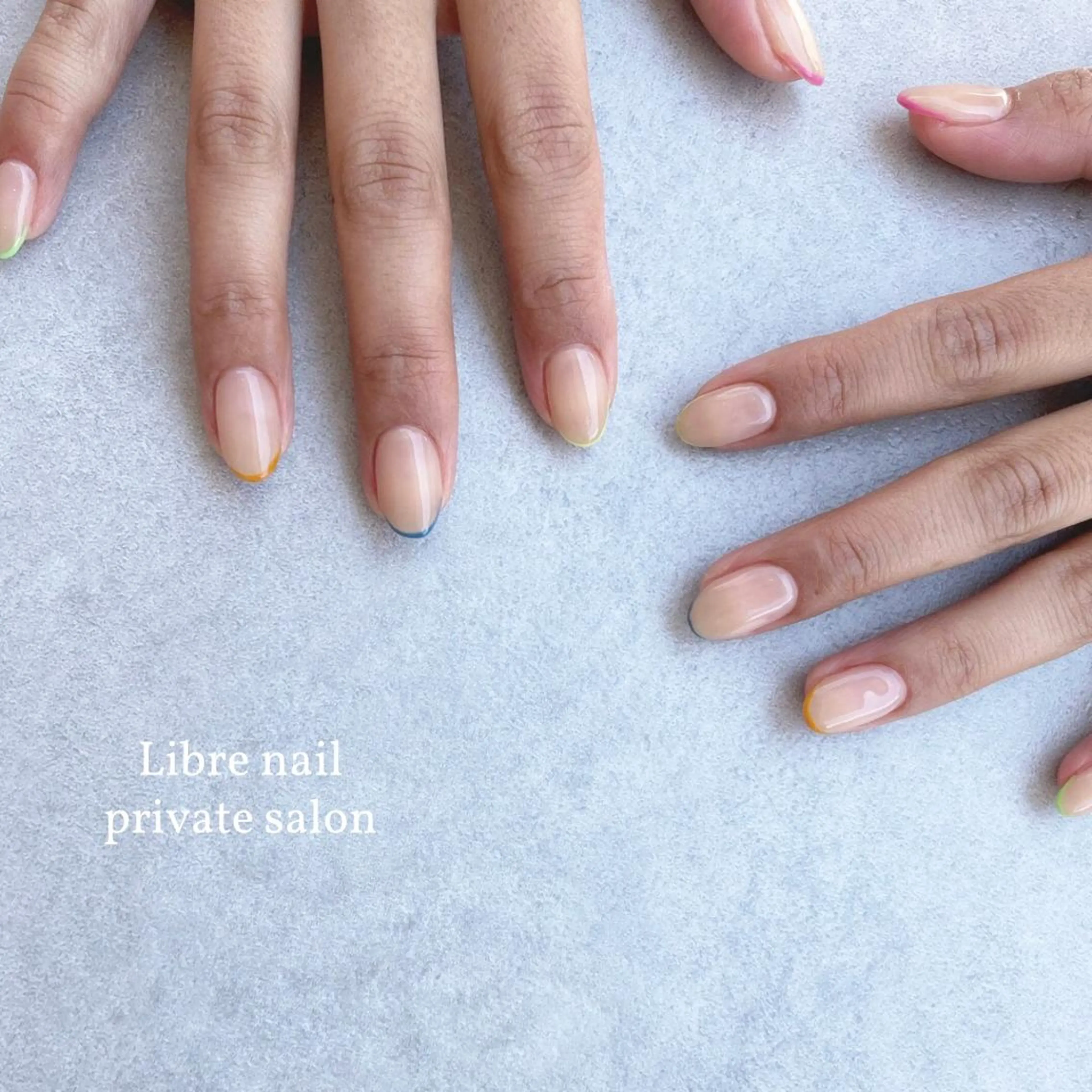 ネイル フレンチネイル 【Libre】 -ﾘﾌﾞﾚﾈｲﾙ-のネイルデザイン