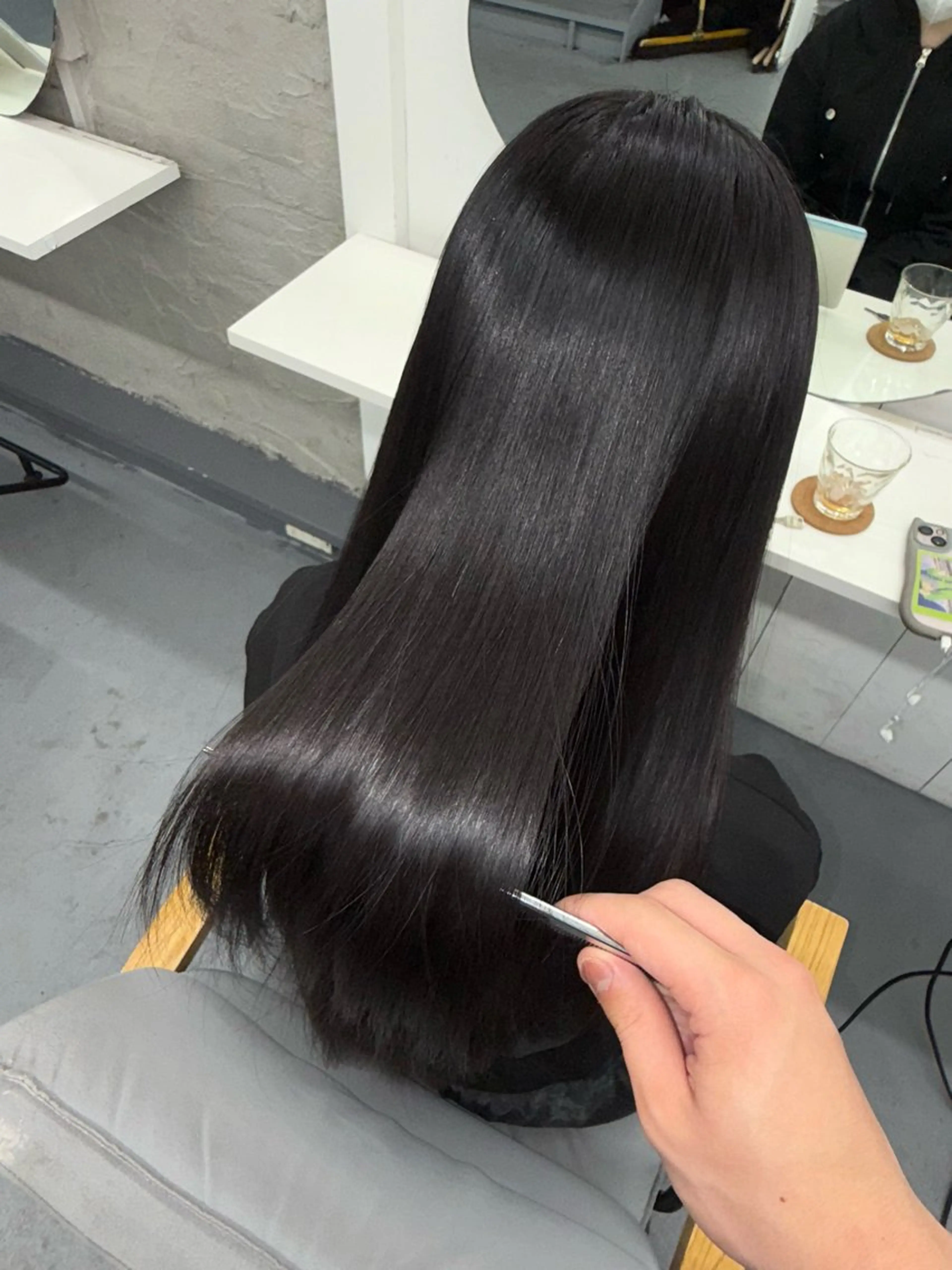 ロング カット 縮毛矯正 (柏)美髪矯正 髪質改善特化だいちのヘアスタイル