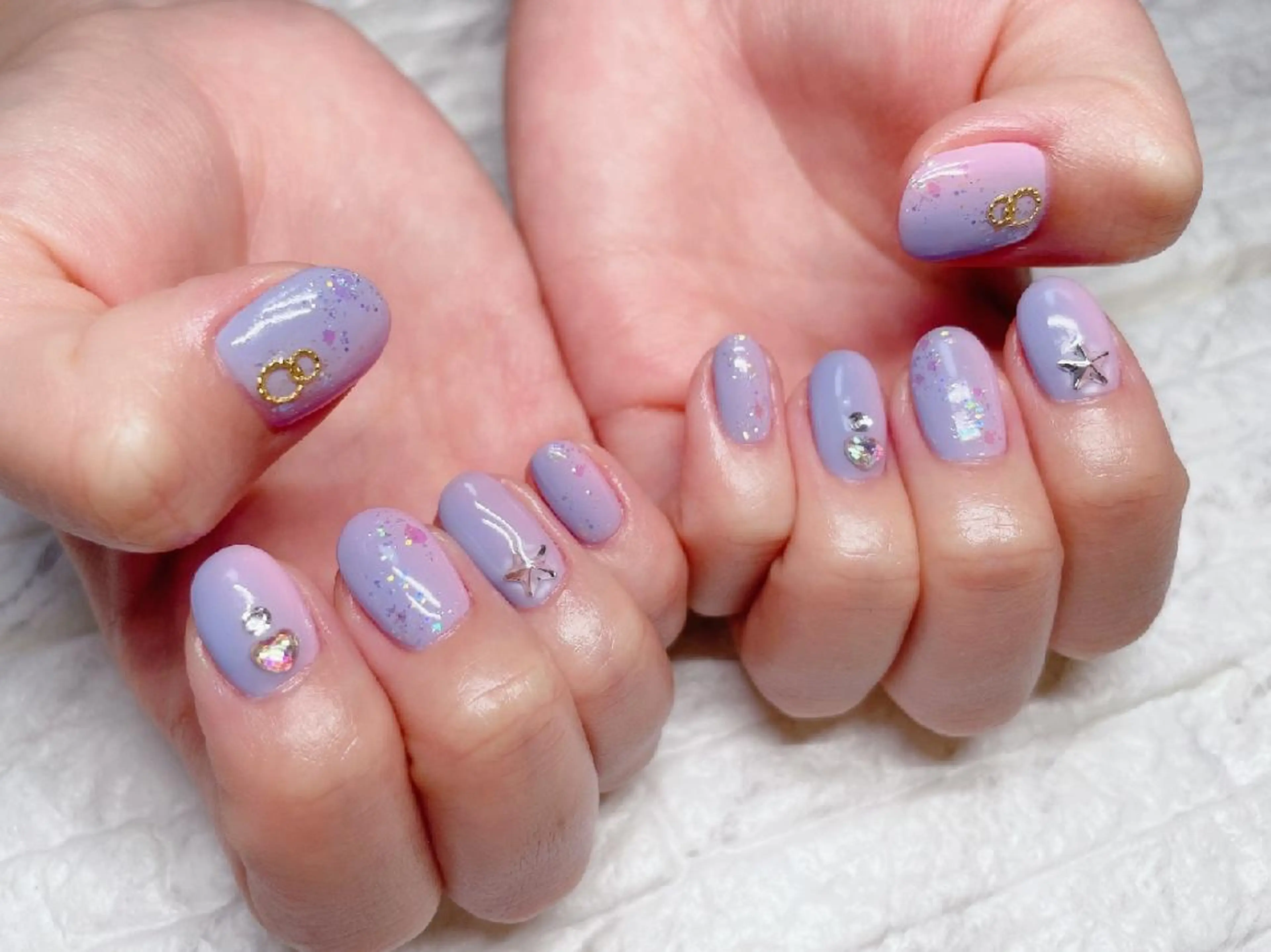 ネイル 持ち込み ハンドネイル ハンドケア 佐藤 結衣のネイルデザイン