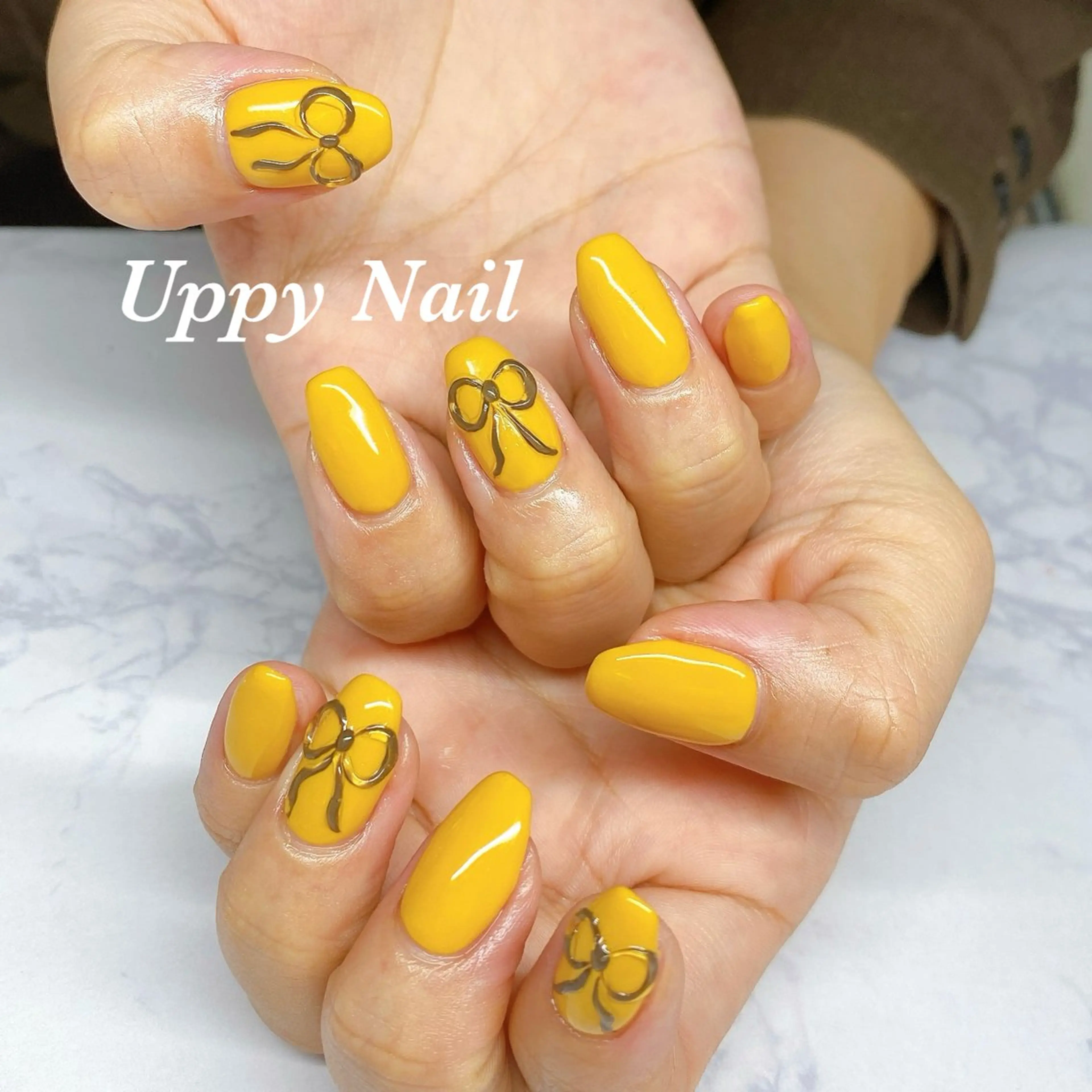ネイル ぷっくりネイル ハンドネイル Uppy Nail ukyoのネイルデザイン