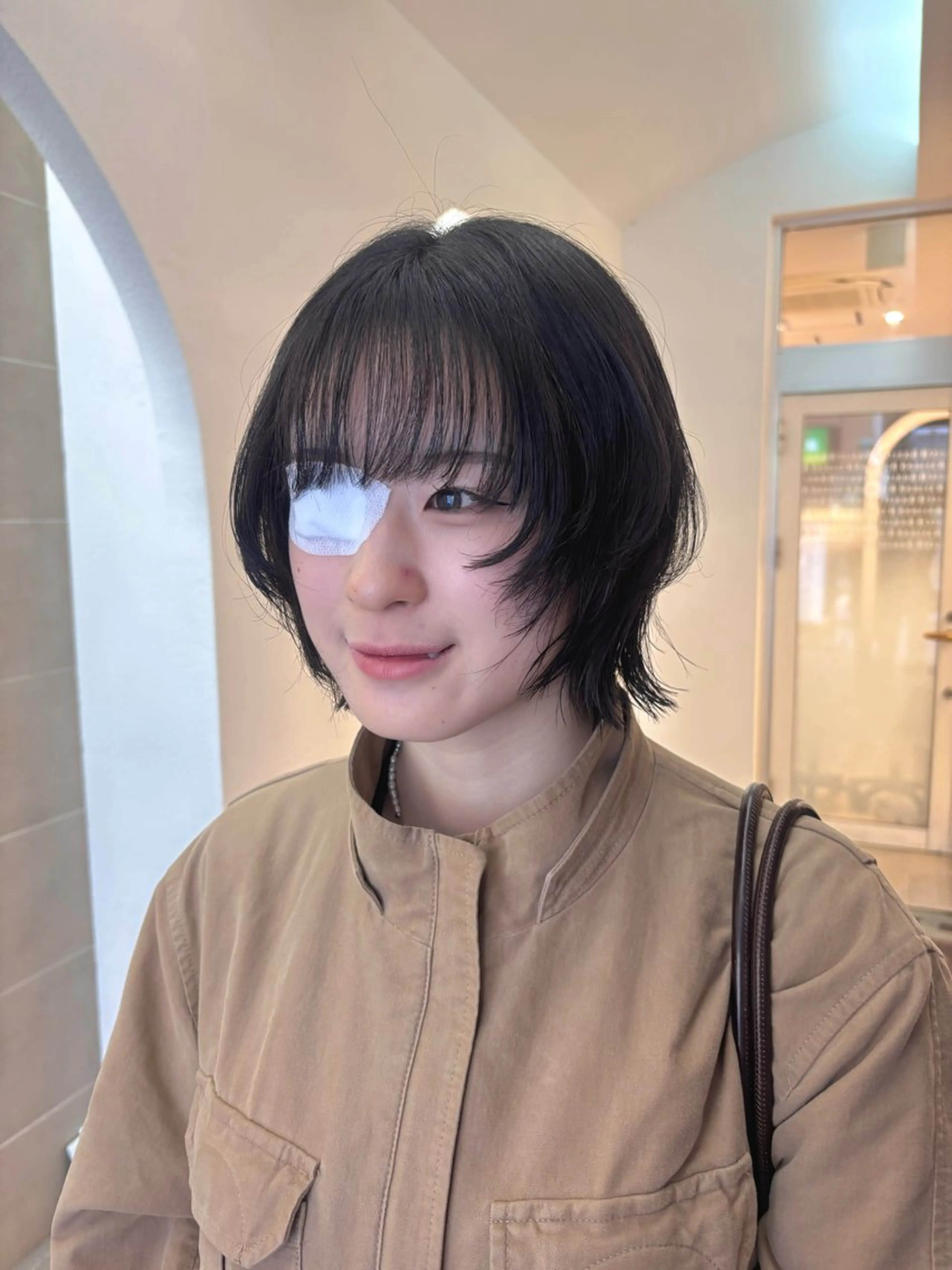 ショート ボブレイヤー ボブ レイヤーカット カット トリートメント かどた はるなのヘアスタイル