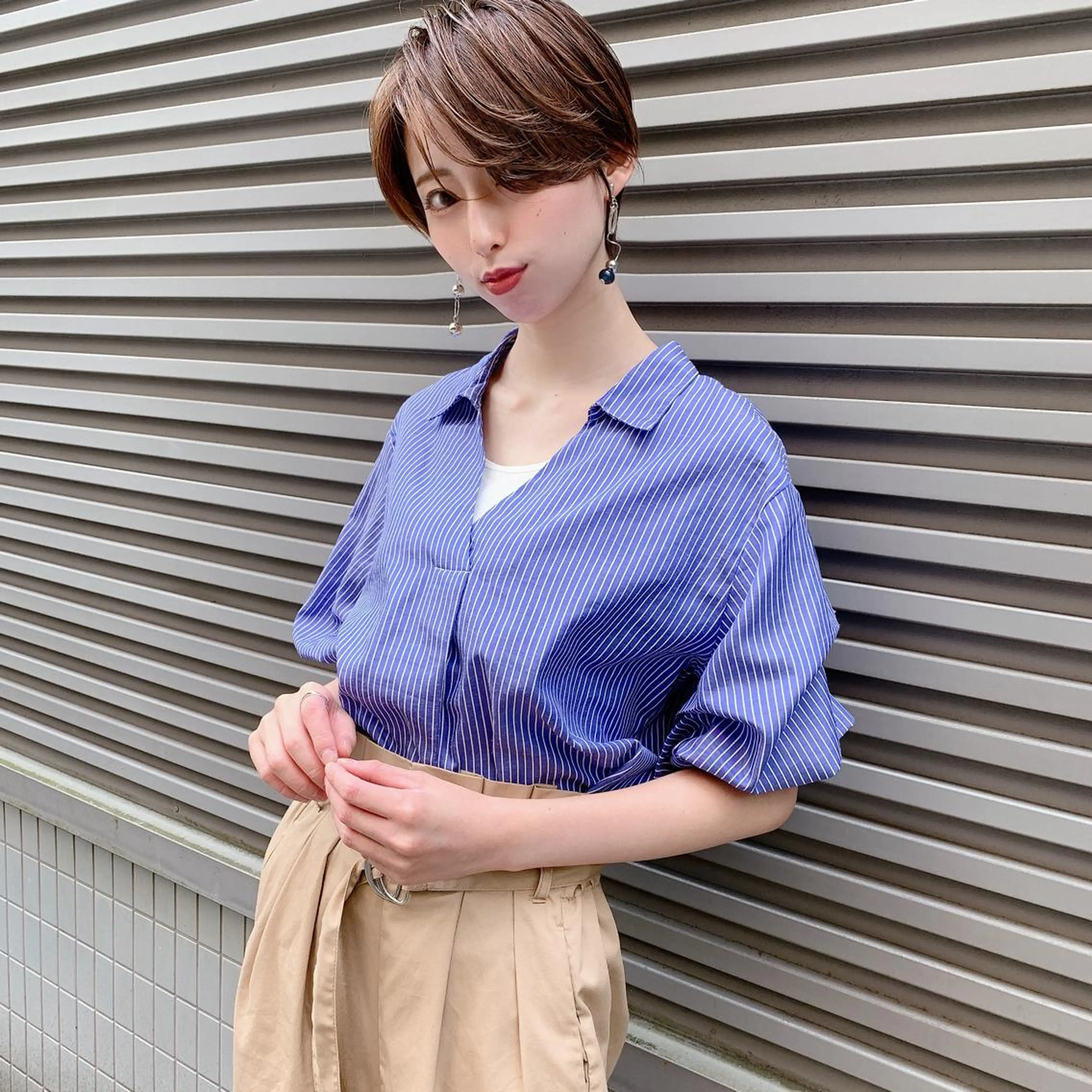 ショート ショート特化美容師 大阪京橋　大本　渉のヘアスタイル