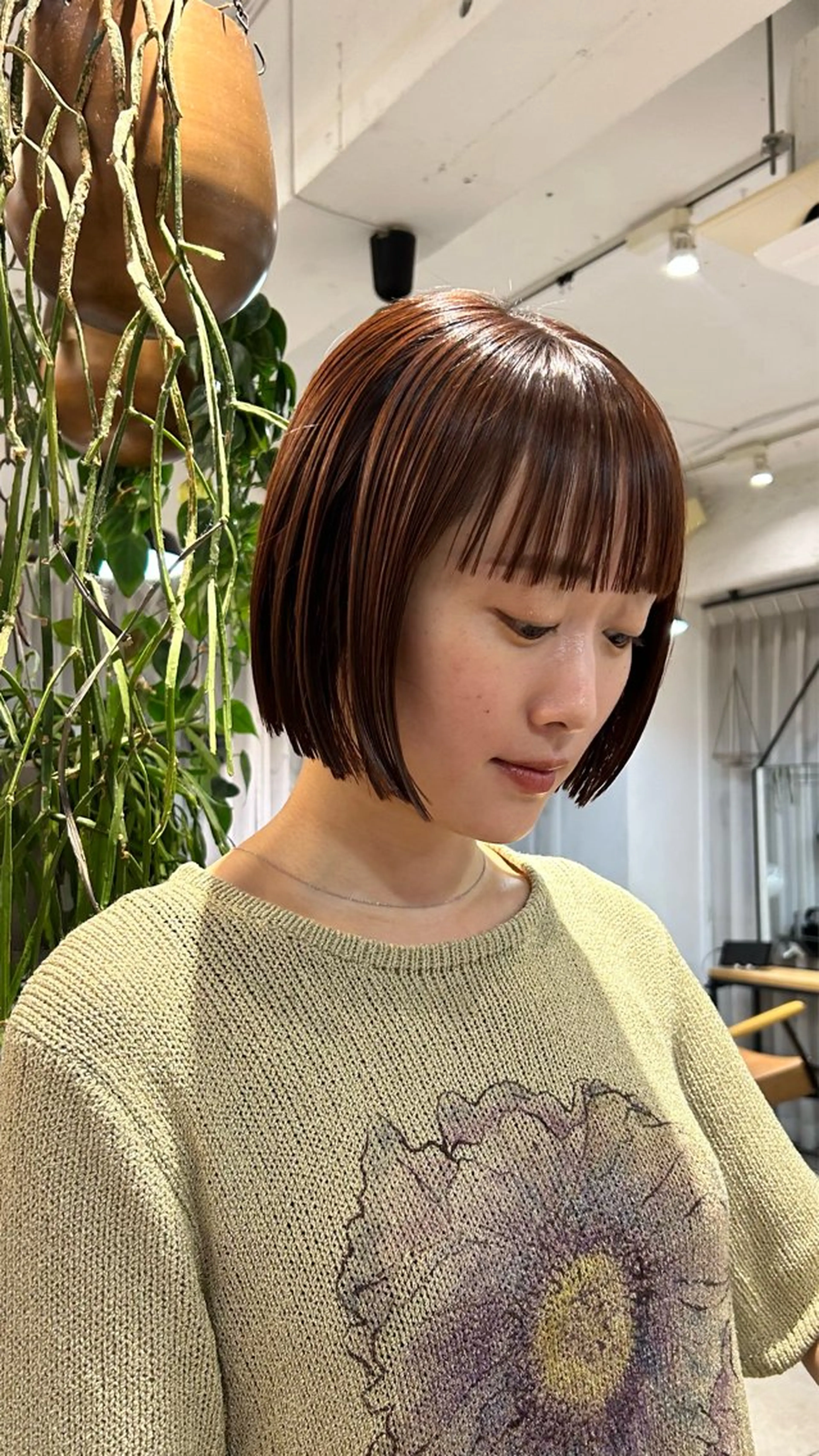 ショート カラー じゅわっと暖色カラー 🍊Moemiのヘアスタイル