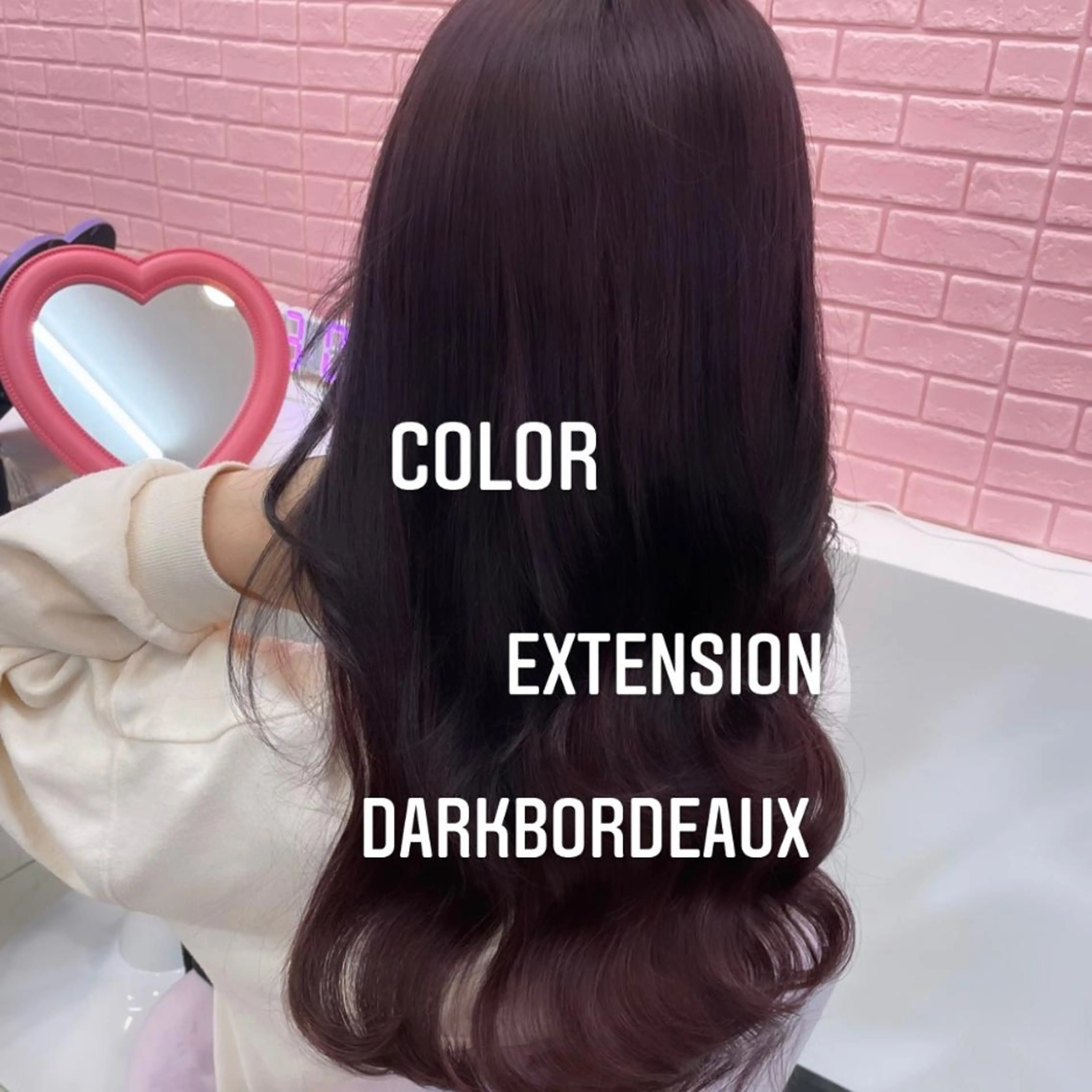 ロング カラー ヘアカラー エクステ エクステ🩵ブリーチ 韓国ヘア🩵KAEのヘアスタイル