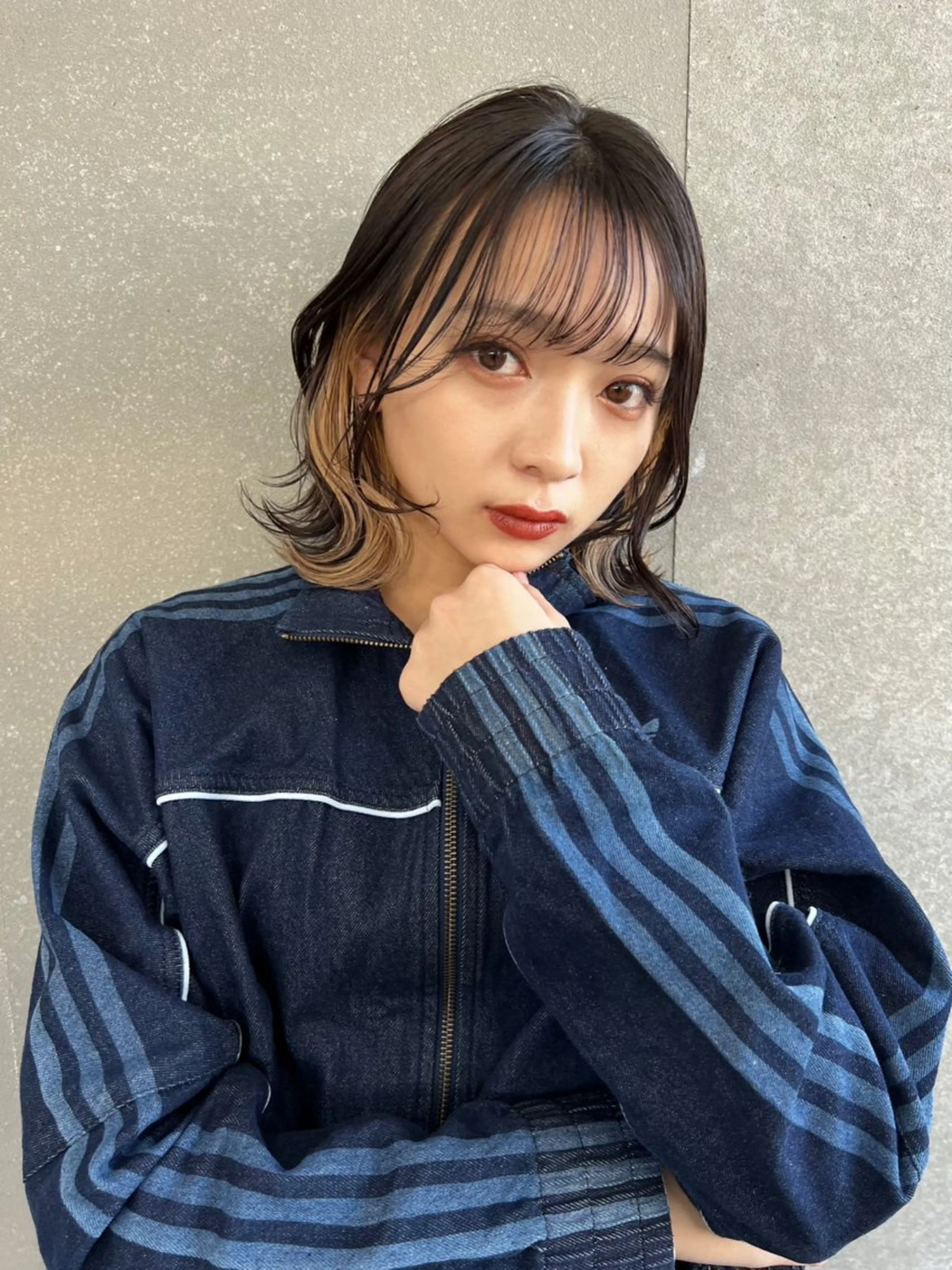 ショート カラー 韓国ヘア/艶カラー /田中悠佑のヘアスタイル