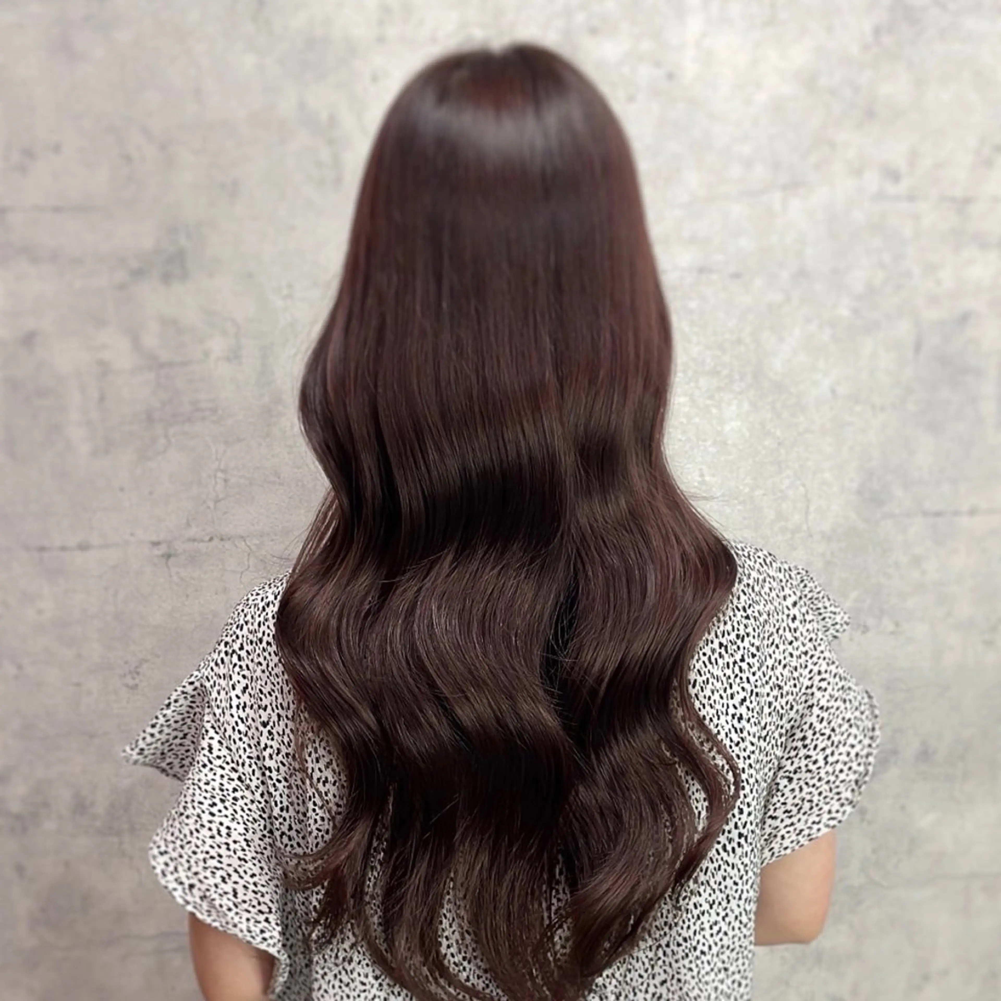 ロング カラー ブリーチ ラベンダーカラー ブリーチなしカラー ピンクカラー ピンクラベンダー エクステ・レイヤ ーカット松下宗翔のヘアスタイル