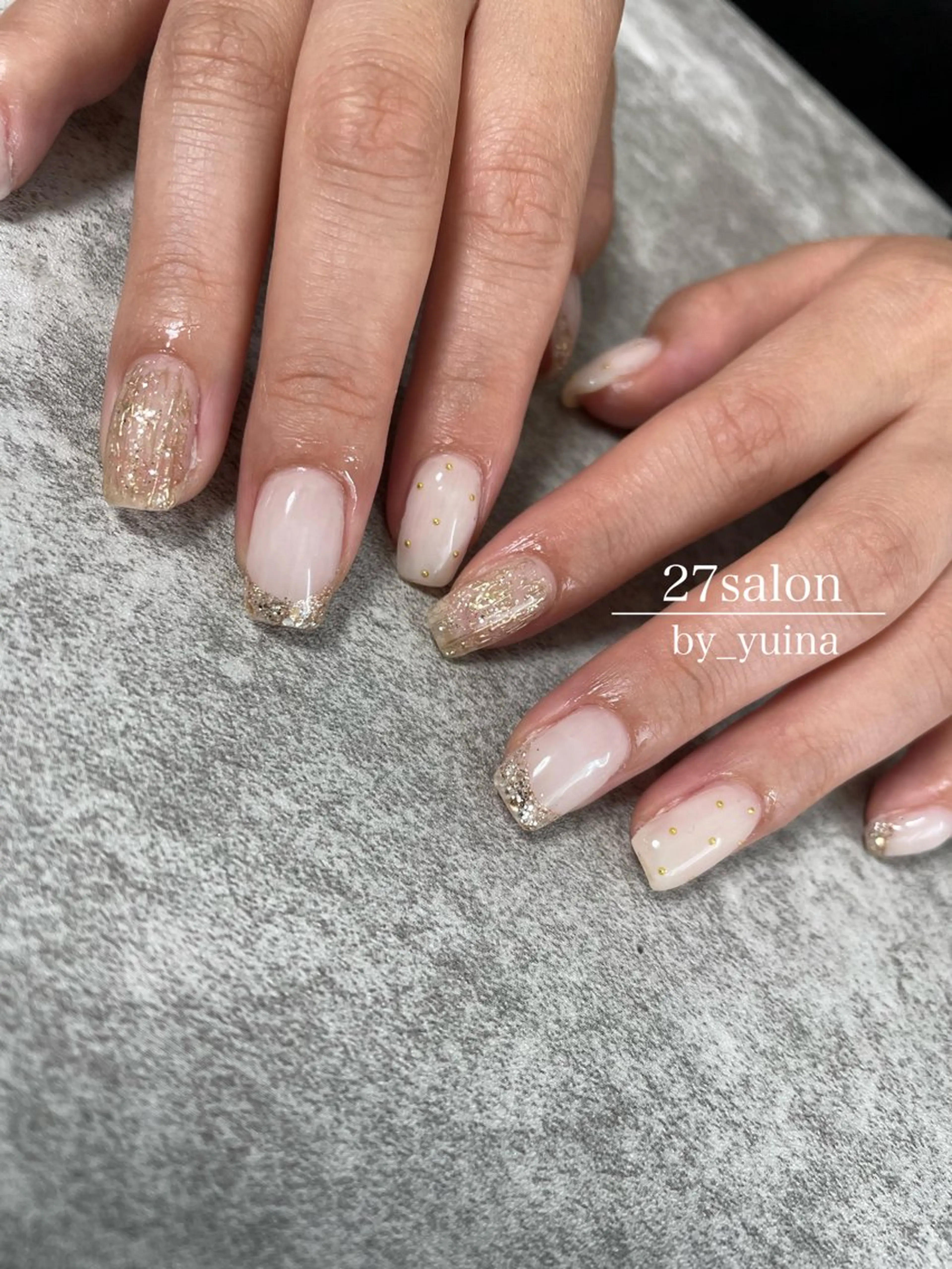 ネイル ニュアンスネイル 27salon yuinaのネイルデザイン
