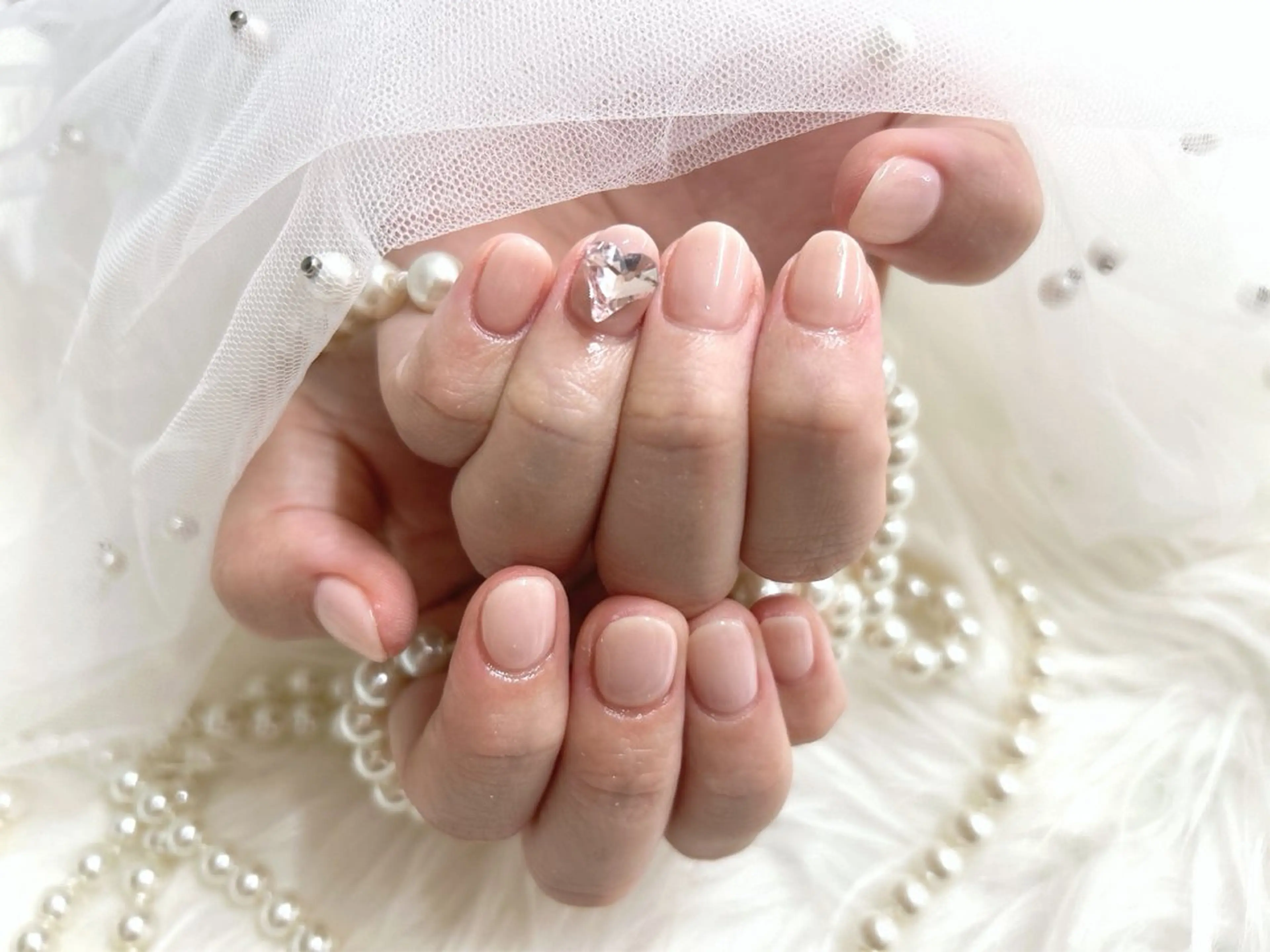 ショート ハンドネイル Nailsalon Angeのネイルデザイン