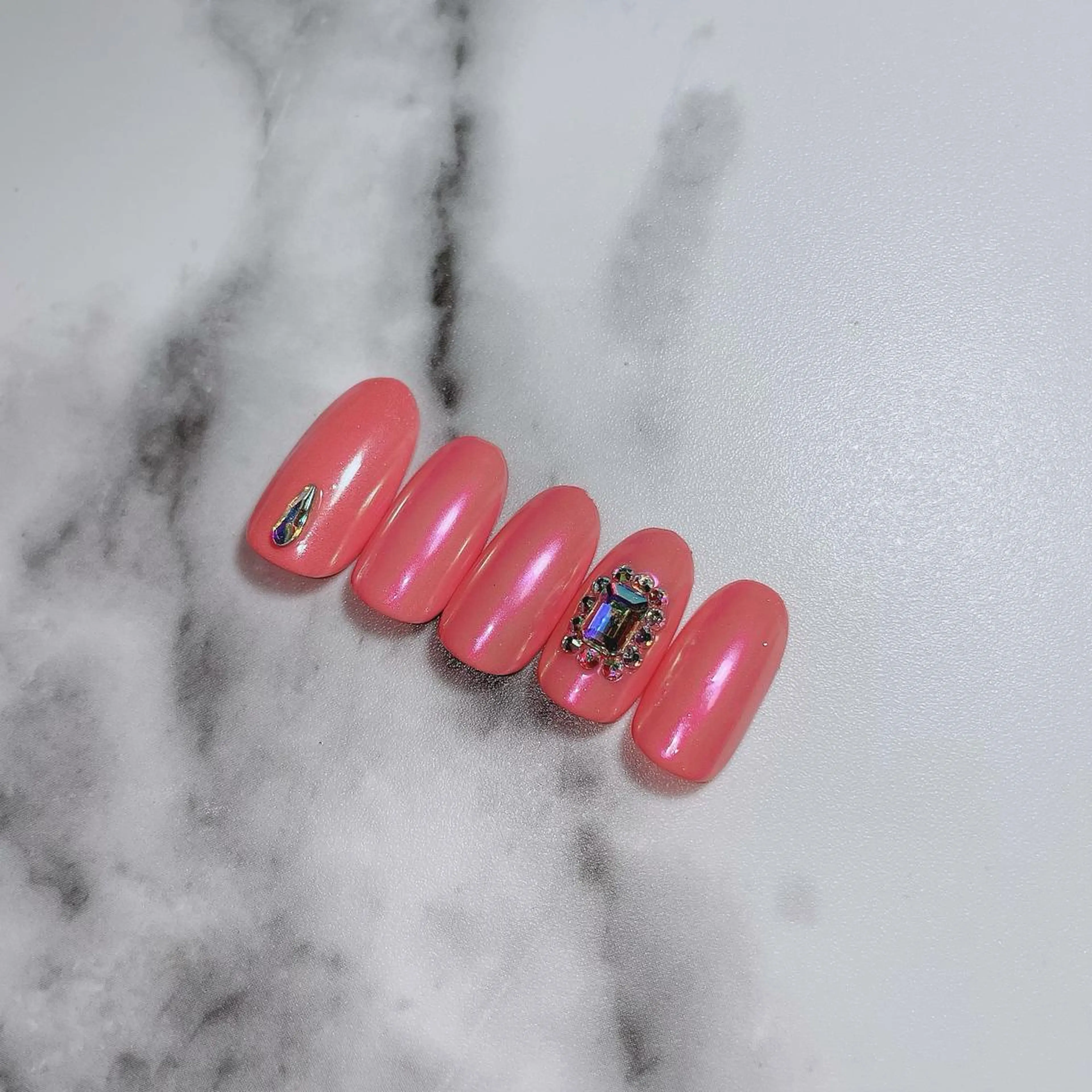 ネイル オーロラネイル Kayo 💅のネイルデザイン