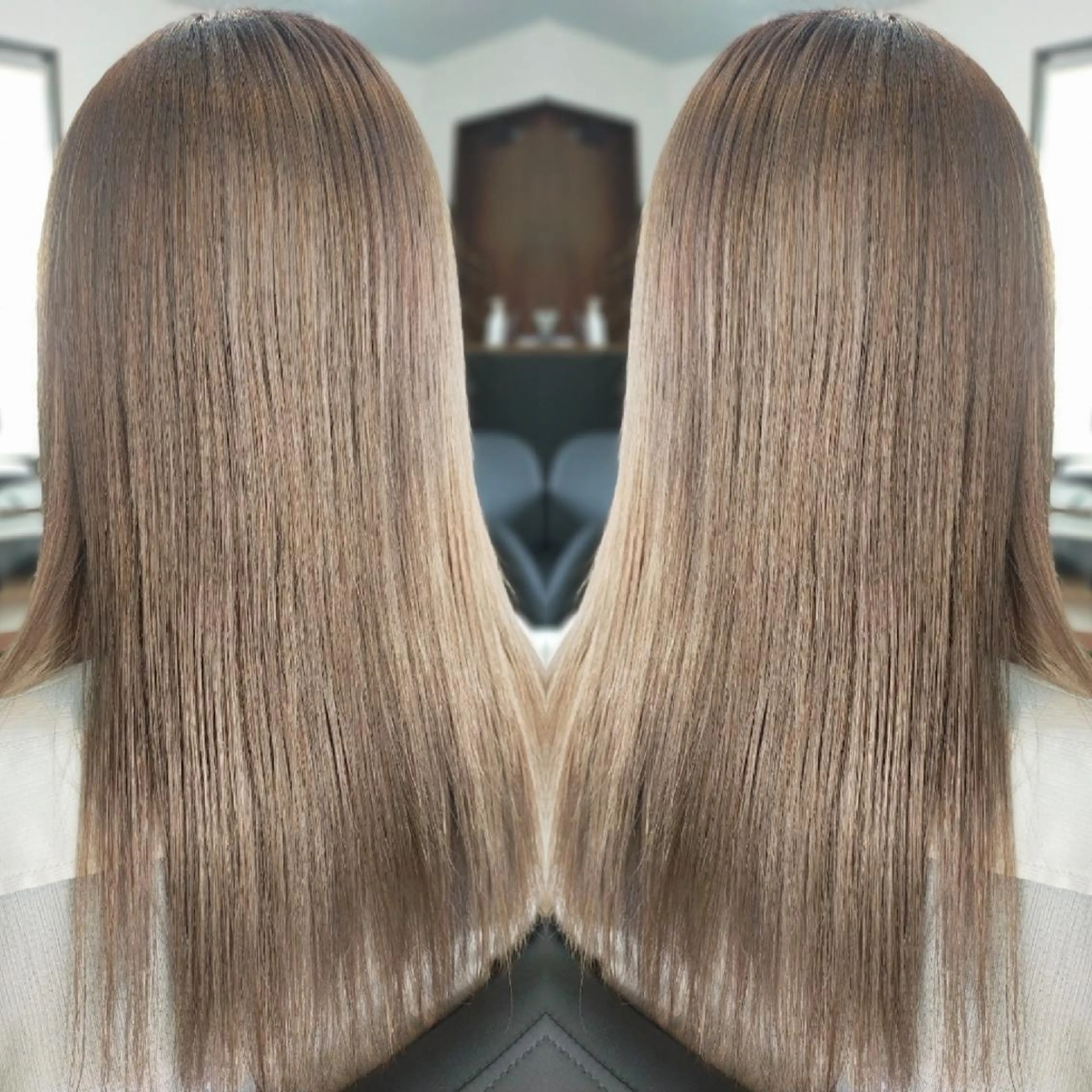 セミロング NANAI HIROKIのヘアスタイル