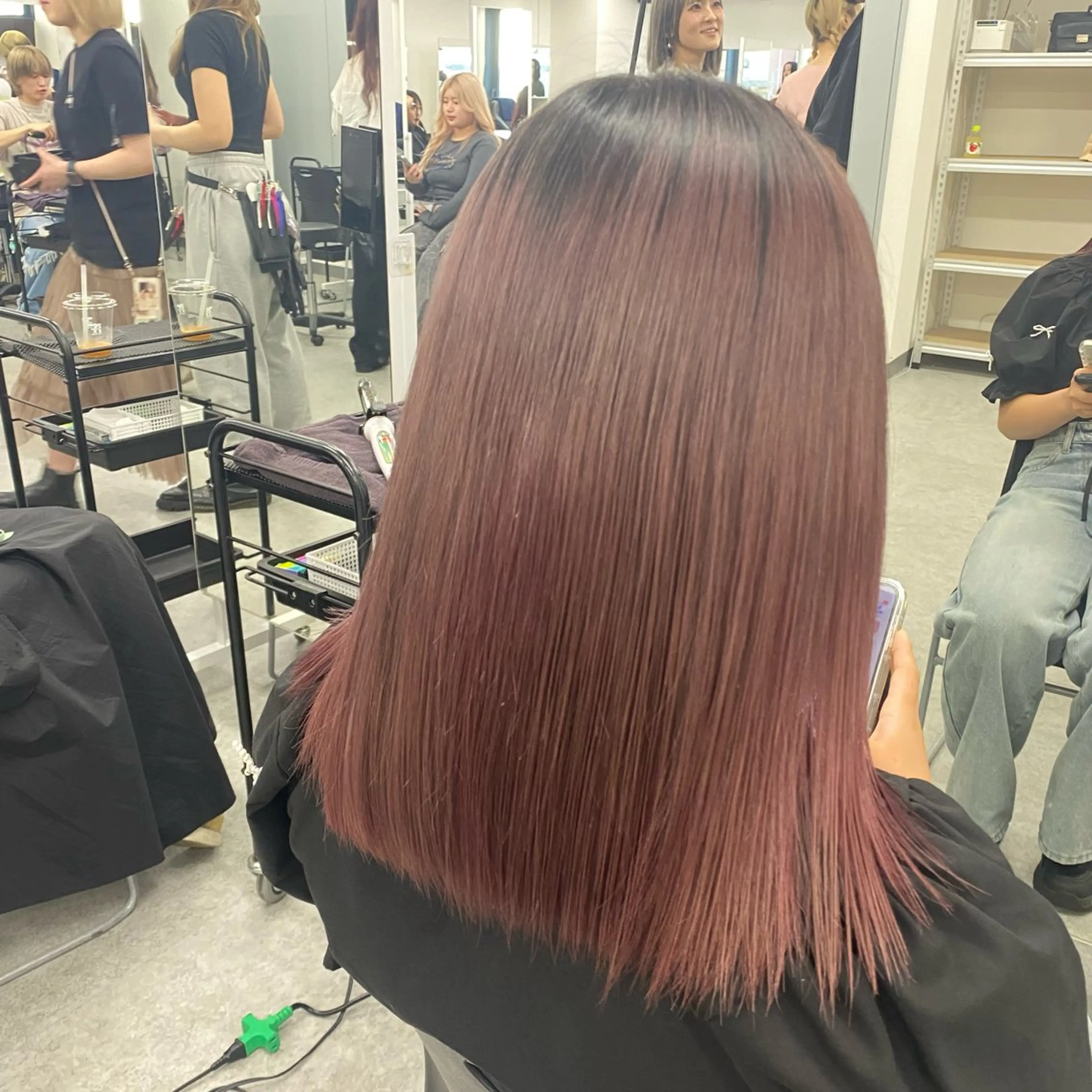 カラー 髪質改善 CODE.LINE Rimuのヘアスタイル