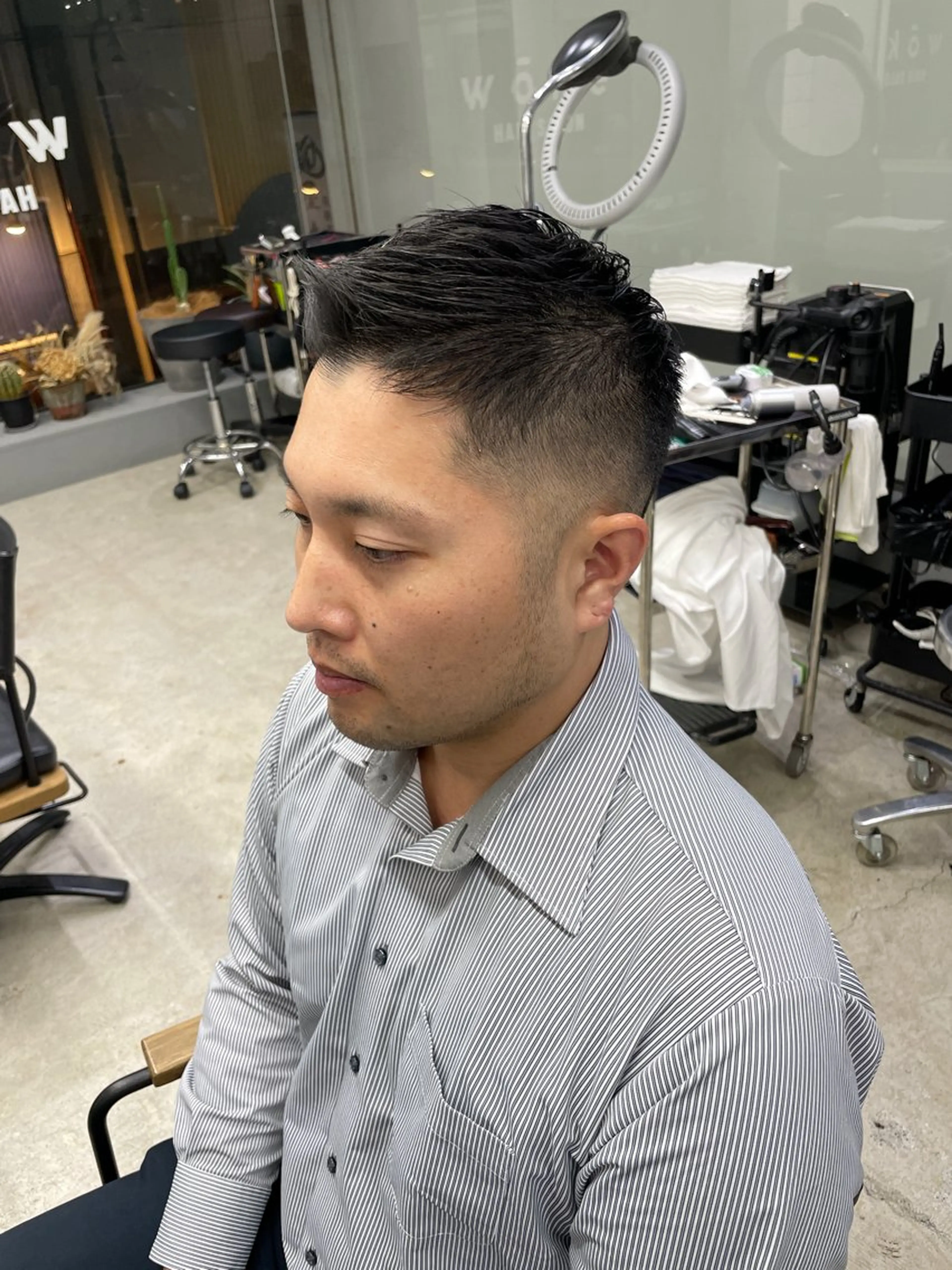 ショート メンズ メンズ専門サロン wokeのヘアスタイル
