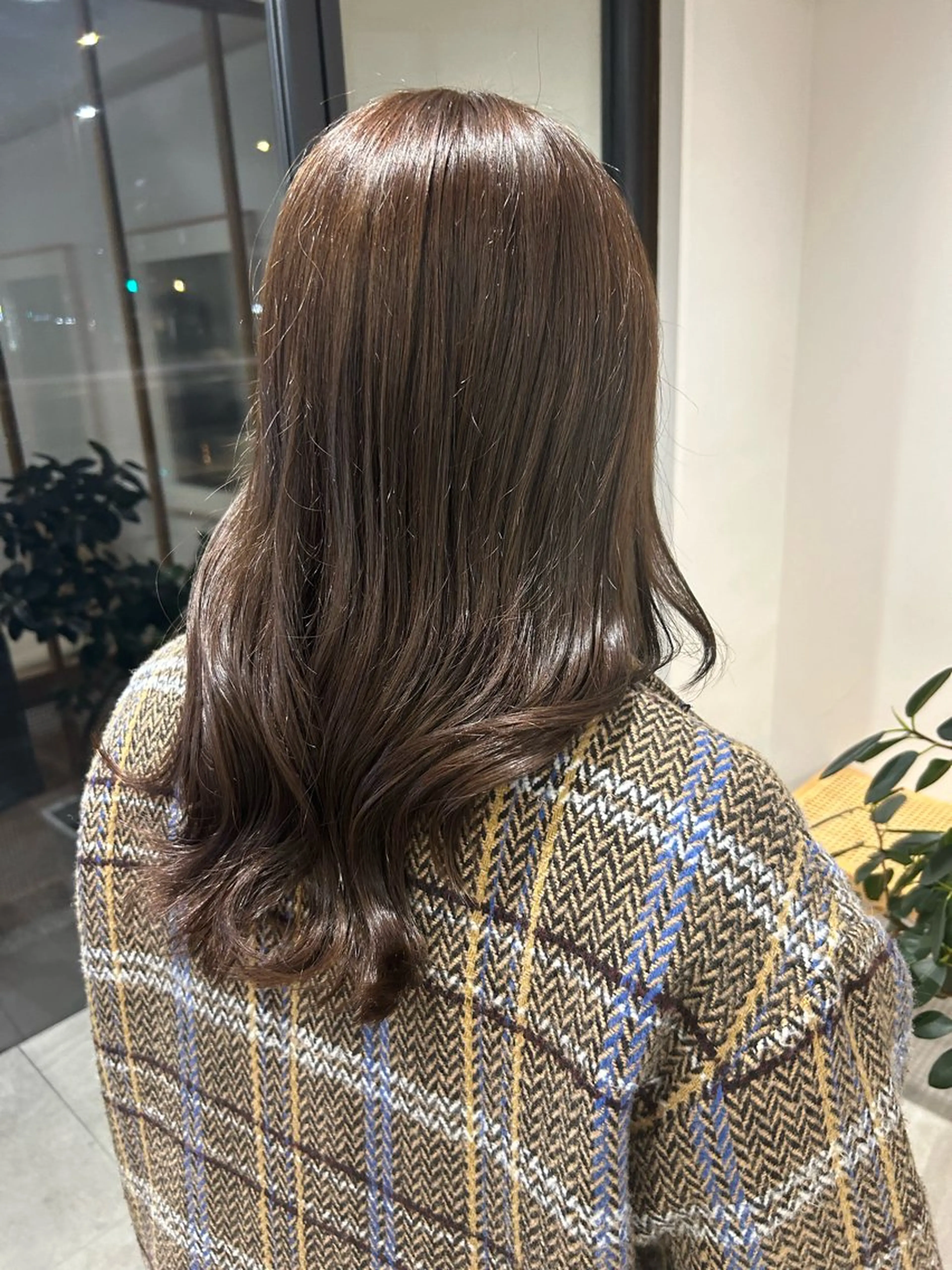 ミディアム ショート/ボブ/顔周 りレイヤー/RINAのヘアスタイル