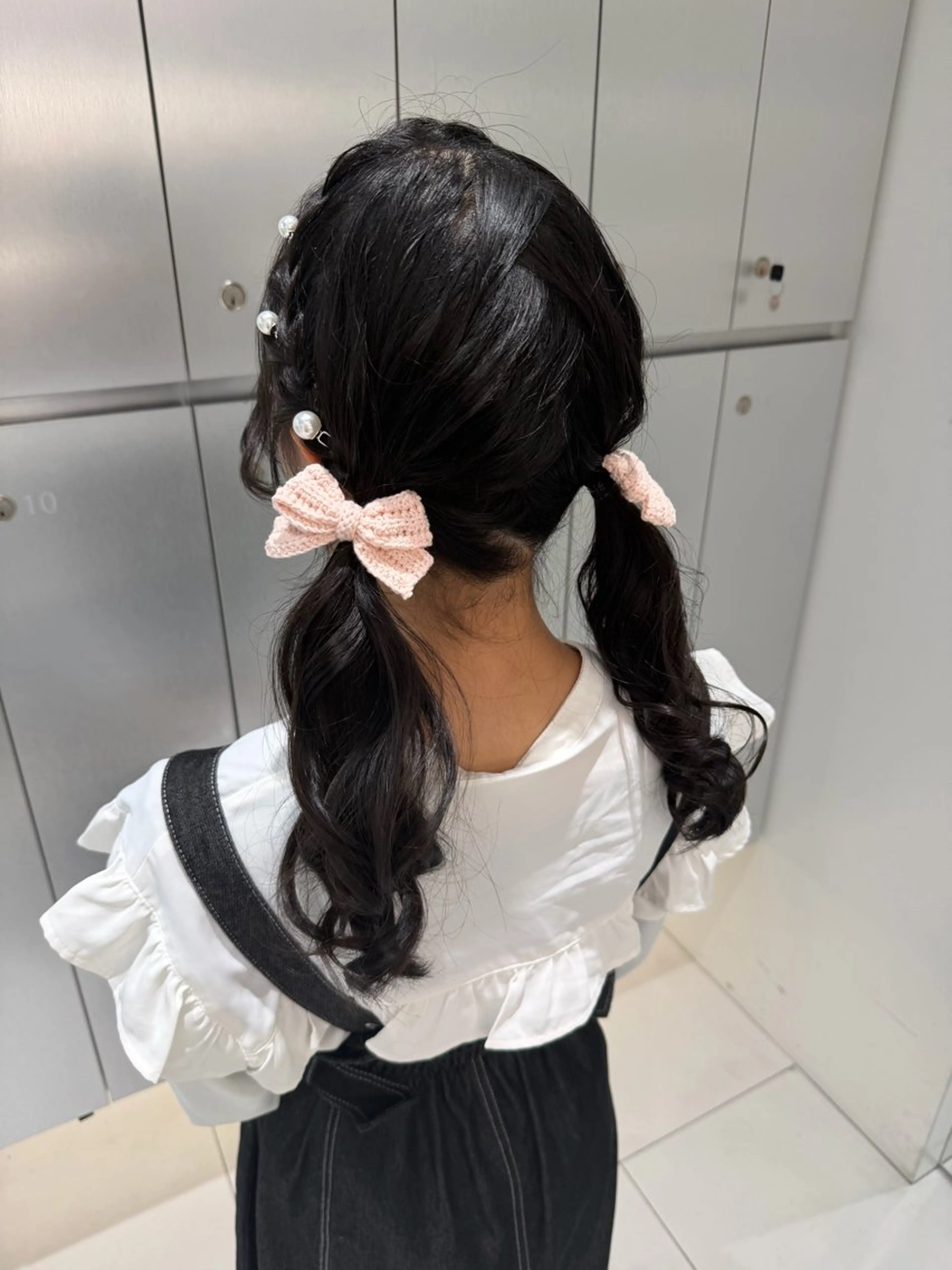 ヘアアレンジ ツインテール 結婚式・ブライダル 三つ編み ヘアセット ヘアセット🎀耳つぼ 👂💎MONAMIのヘアスタイル