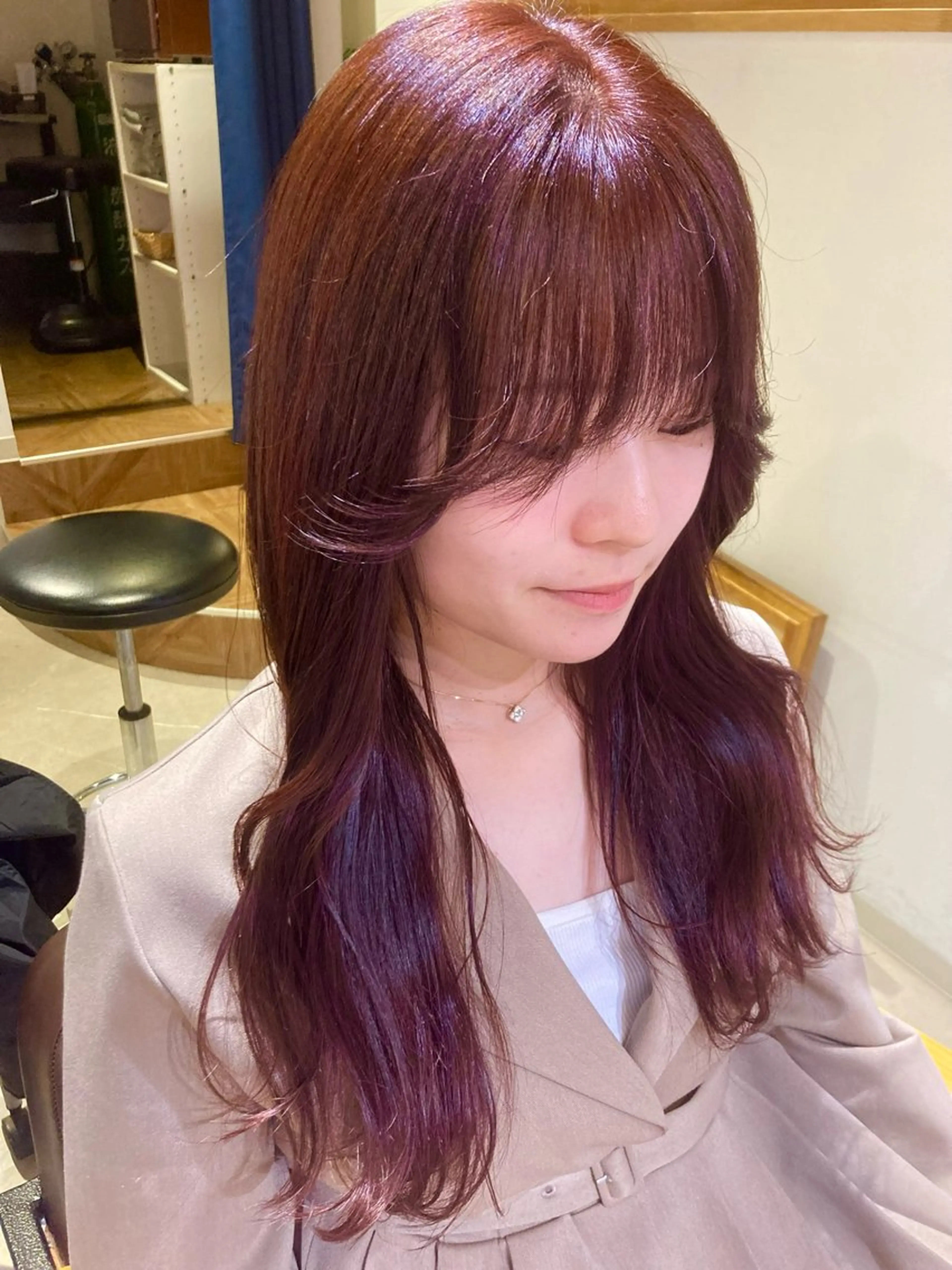 ロング カラー ヘアカラー DEUCE hair /堀 日暖のヘアスタイル