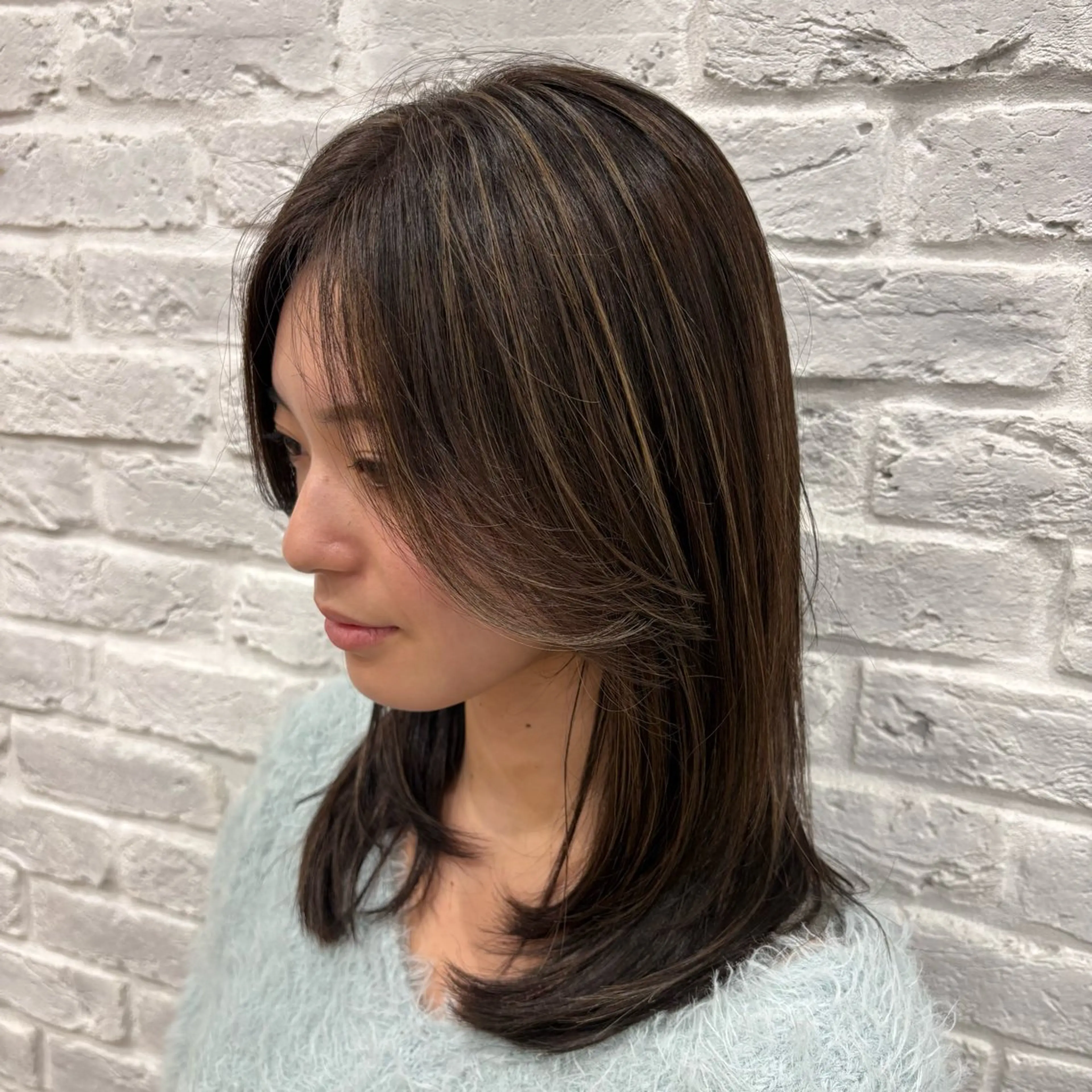 ミディアム カラー PEAKS所属・優奈(ユナ)🦋 カラーリストのヘアスタイル