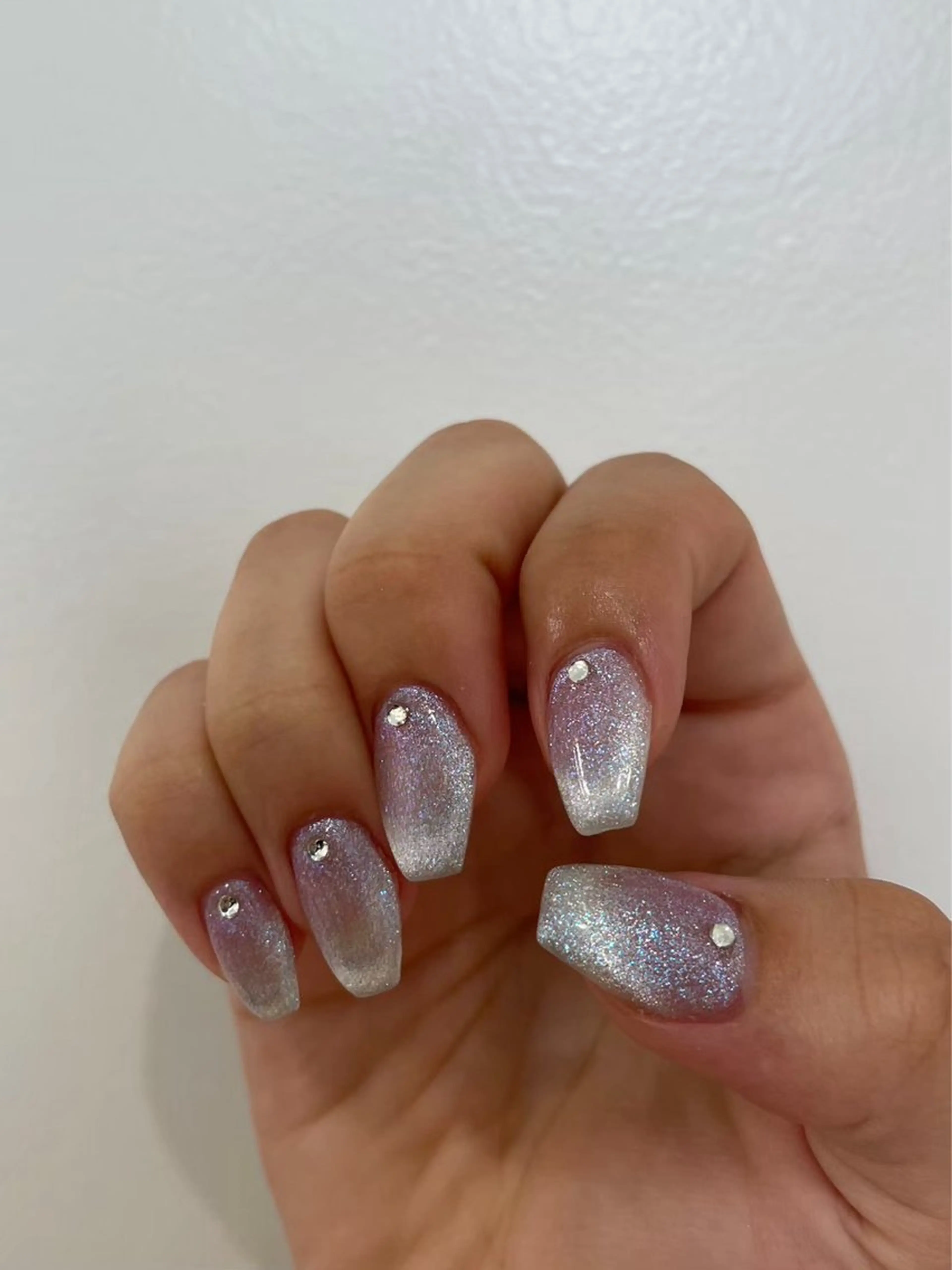 ネイル マグネットネイル ハンドネイル Kazuha .のネイルデザイン