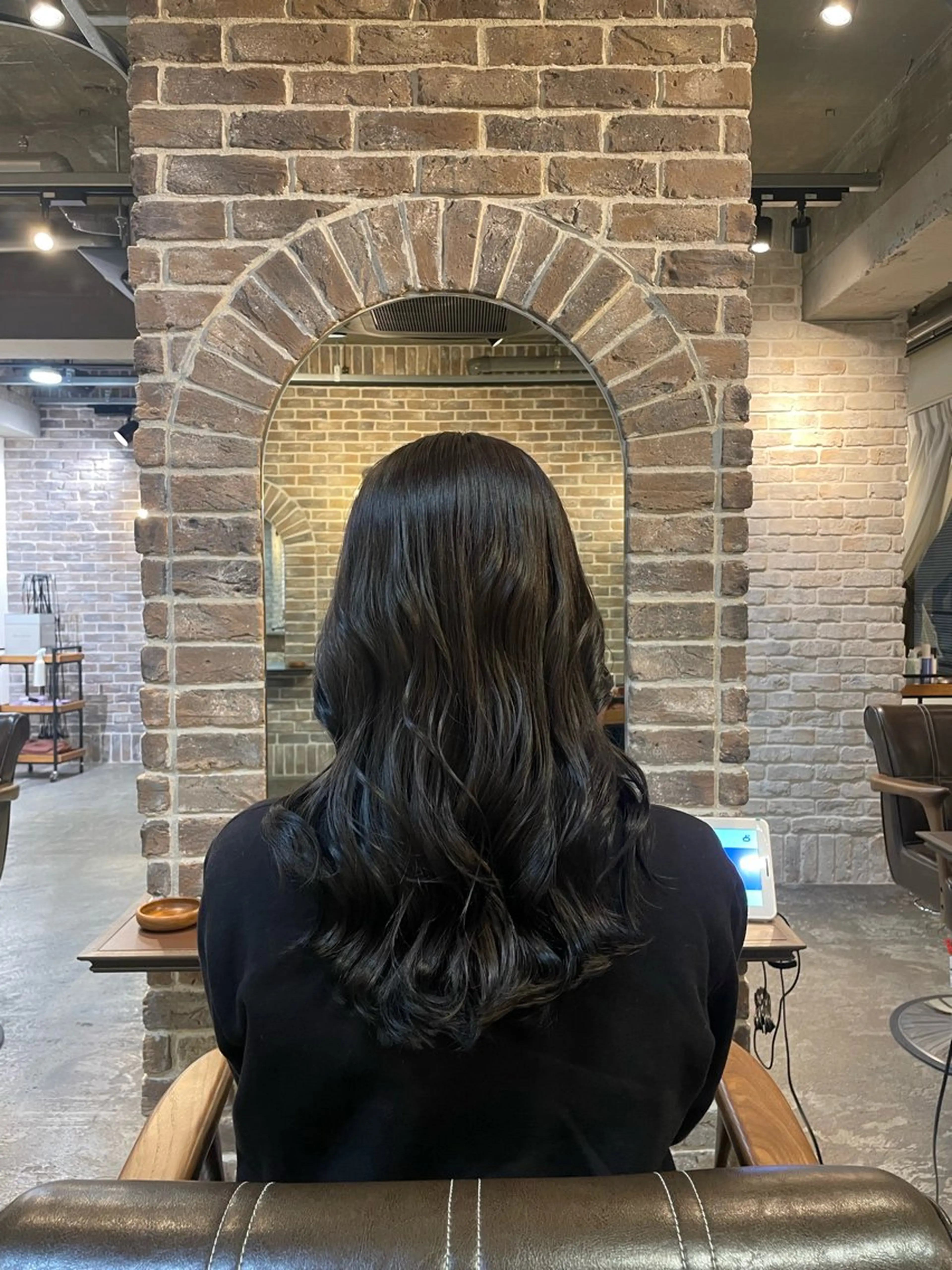 セミロング 🧸顔周りカット /透明感🎀のヘアスタイル