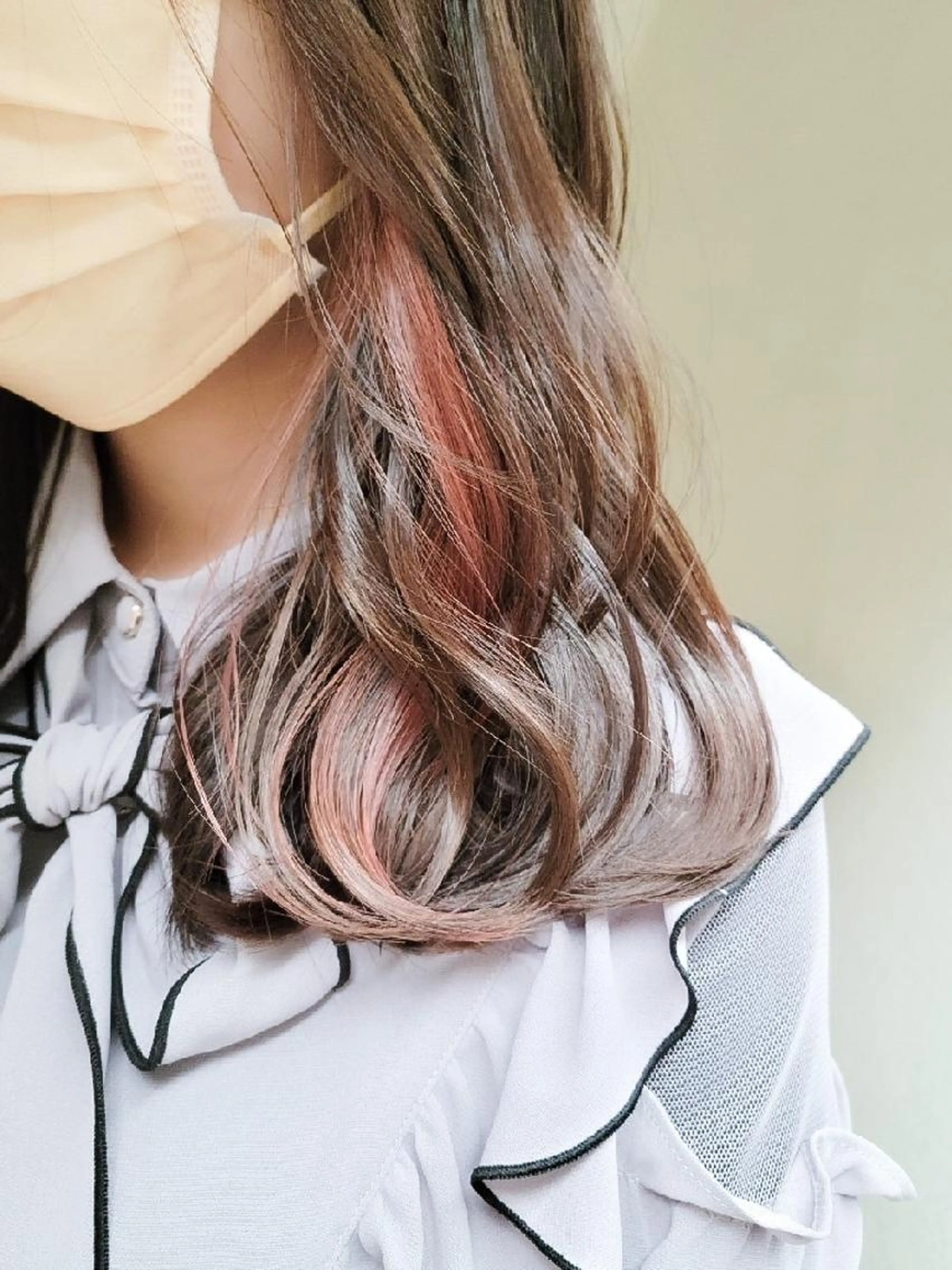 【ブリーチ無し】ポイントカラー+ケアTr♥の写真