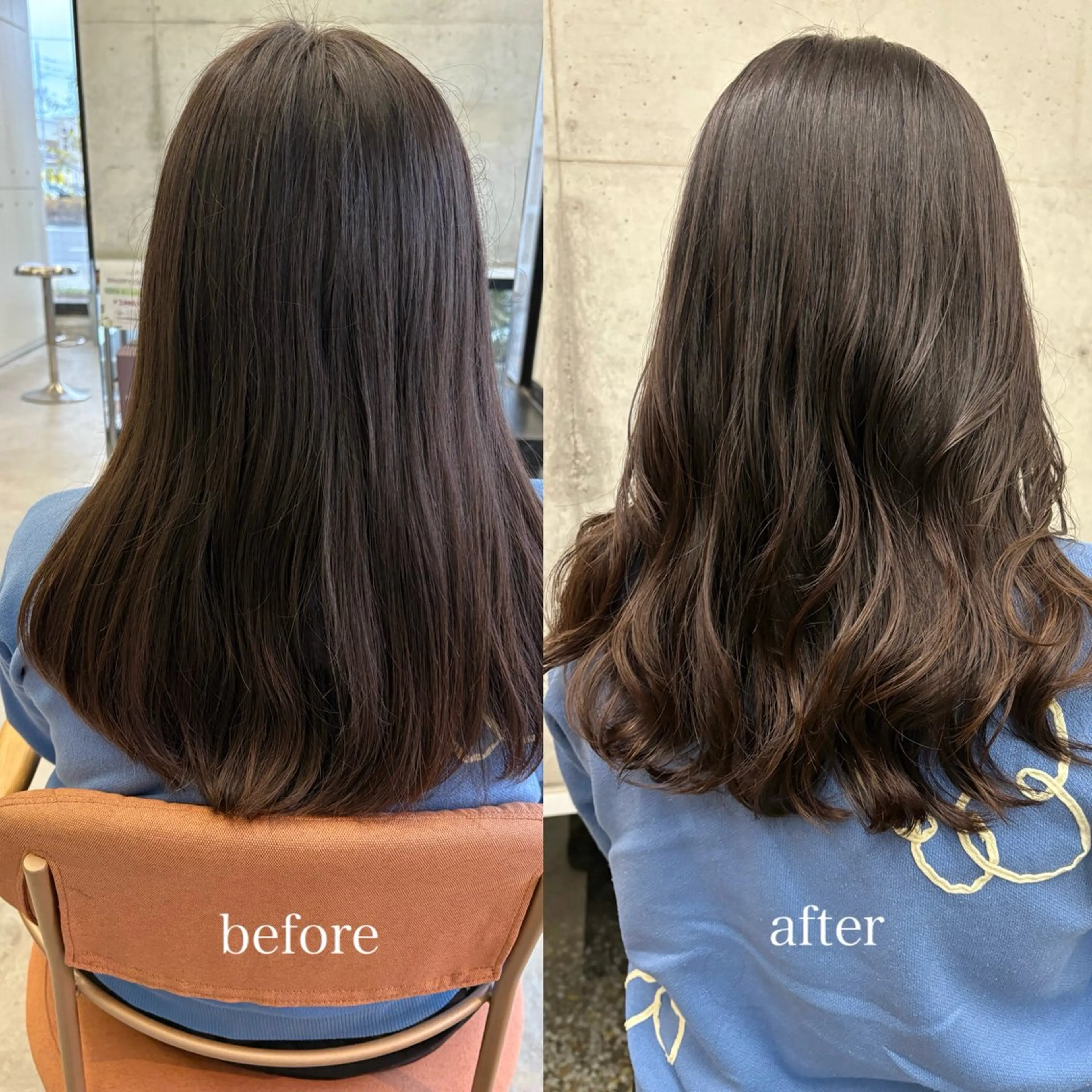 🌟おすすめメニュー🌟【再現性パーマ】カット+デジタルパーマ【コテ巻き風】の写真