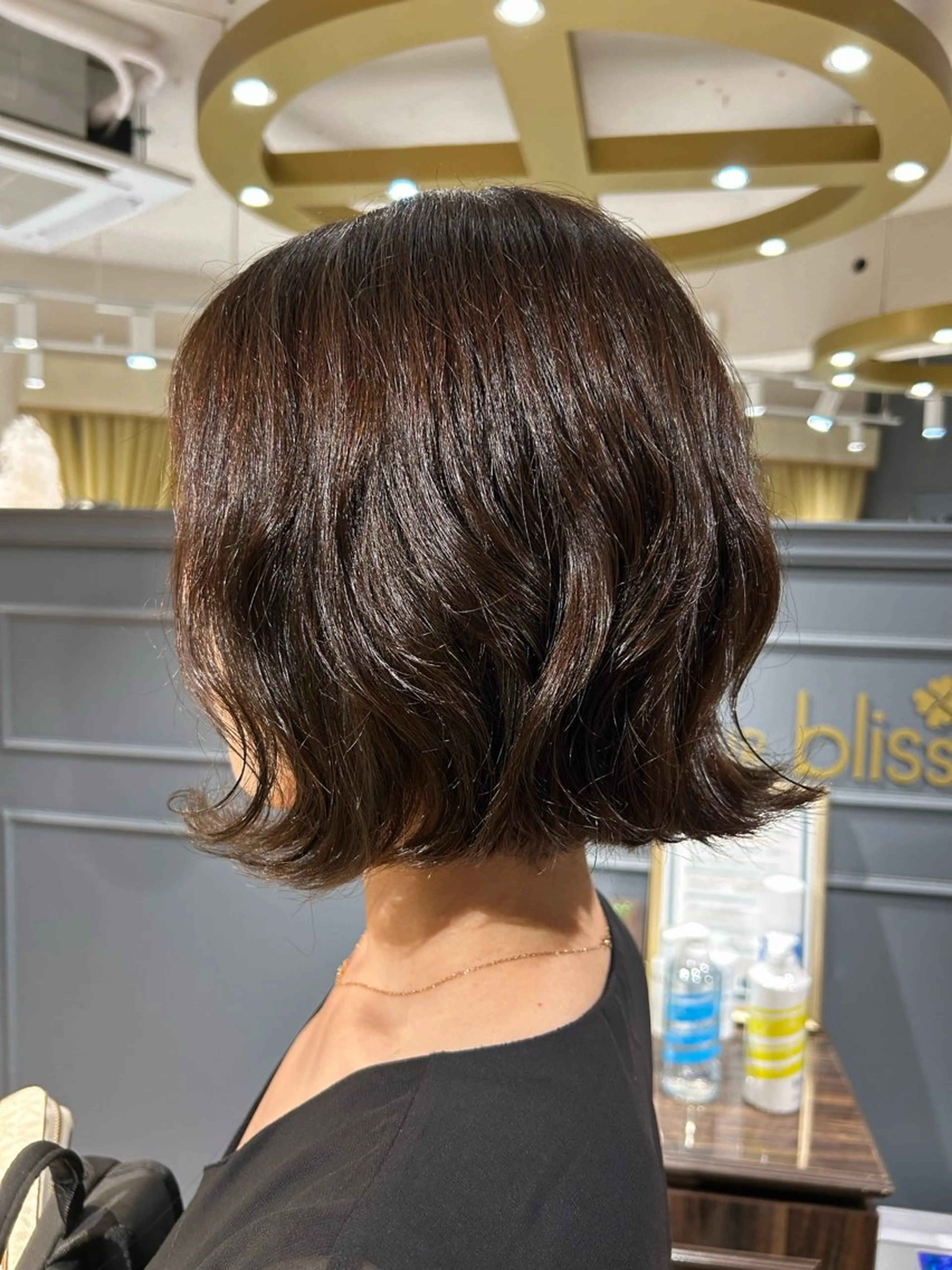 ミディアム ミディアムパーマ カット 艶髪カラー🤍ྀི 強矢　美紗希🩷ྀིのヘアスタイル