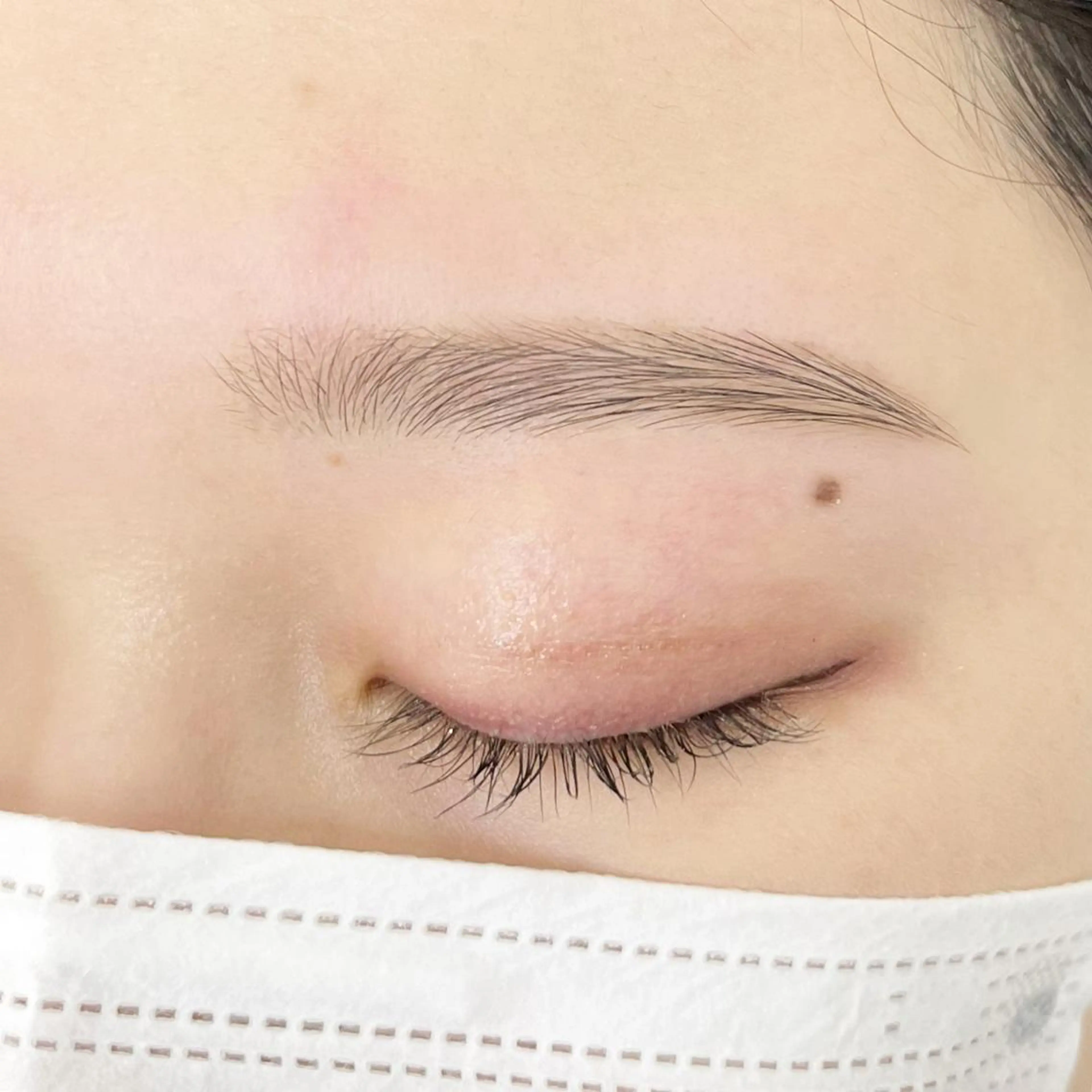 セミロング カラー パーマ ヘアアレンジ メンズ キッズ ネイル マツエク・マツパ アイブロウ elblink risaのマツエク・マツパデザイン