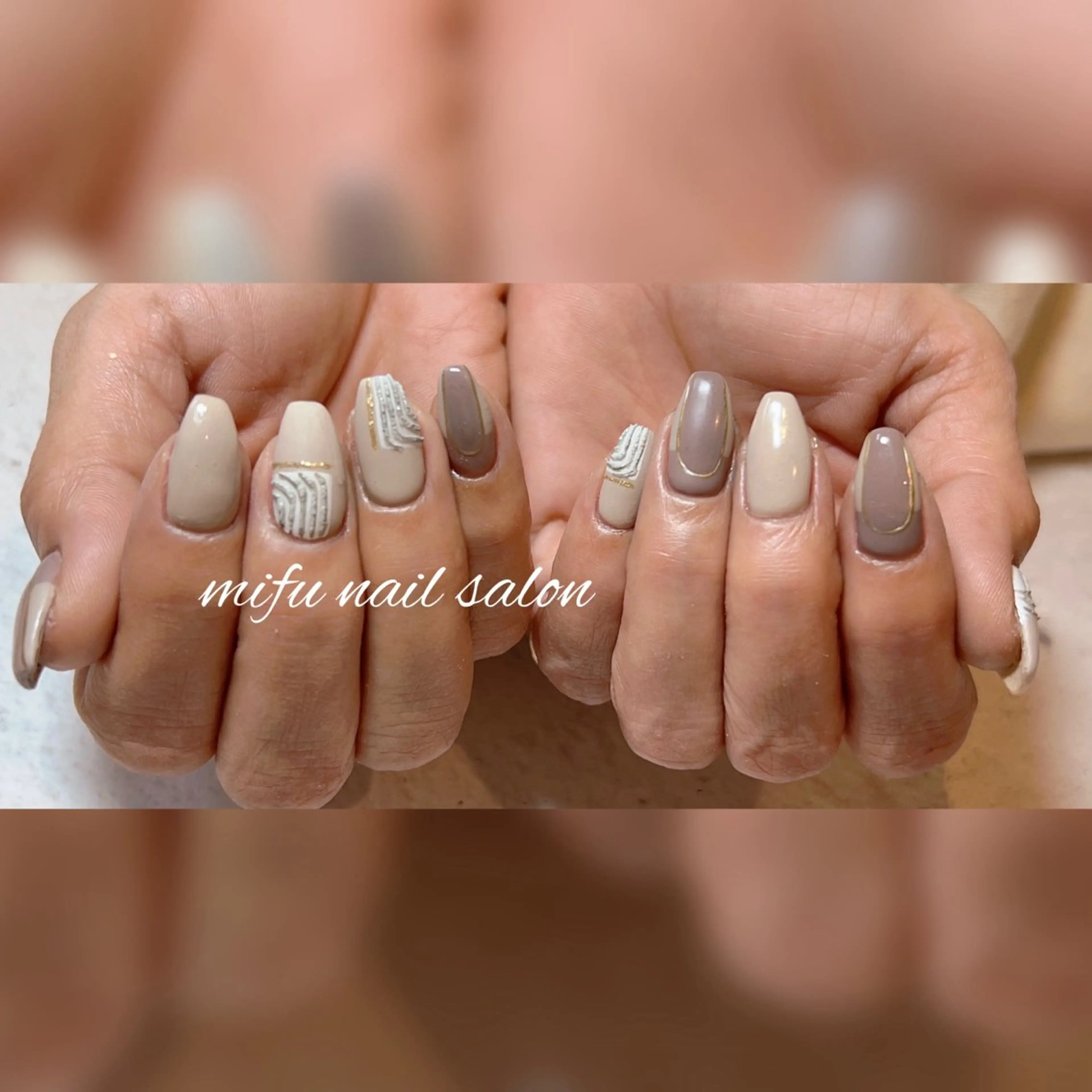 ネイル 大田 美笛香のネイルデザイン