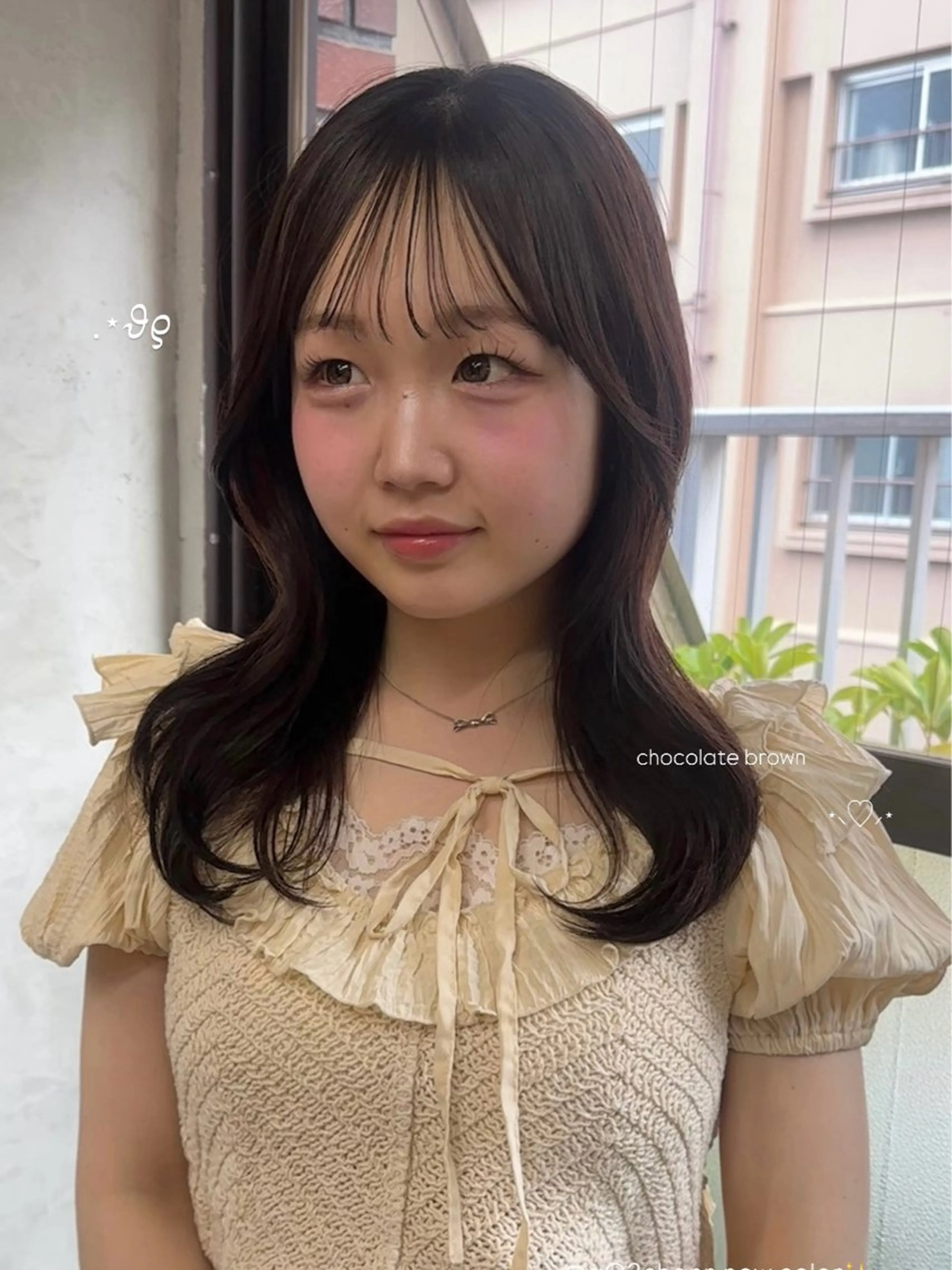 セミロング カラー 暖色カラー/レイヤー 🌙 オノユリカのヘアスタイル